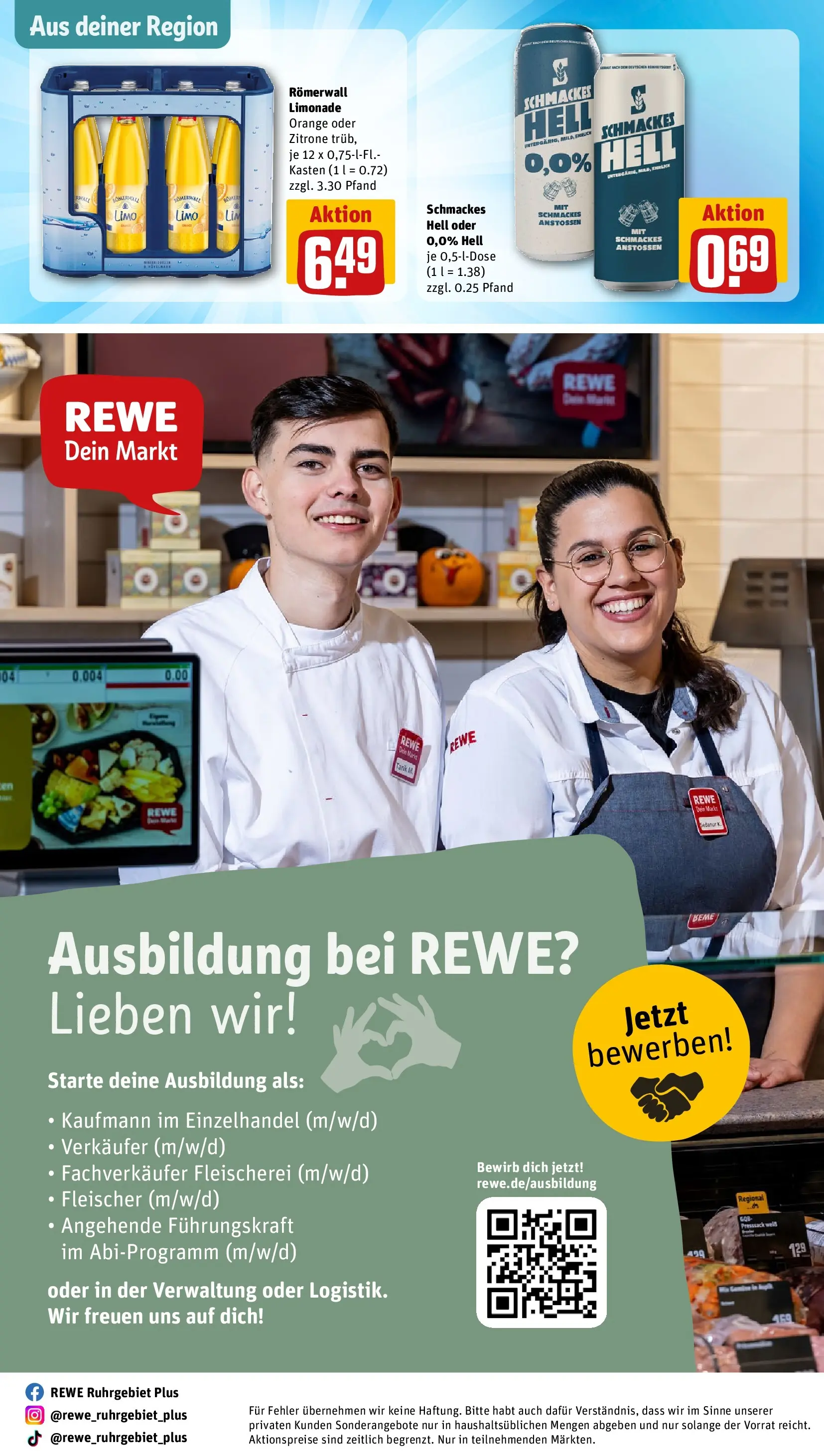 REWE Prospekt ab 20.07.2026 zum Blättern » Angebote | Seite: 30 | Produkte: Limonade, Zitrone