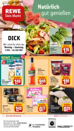 Rewe Prospekt Bochum ab 20.07.2026 gültig Rewe Prospekt Bochum ab 20.07.2026 gültig