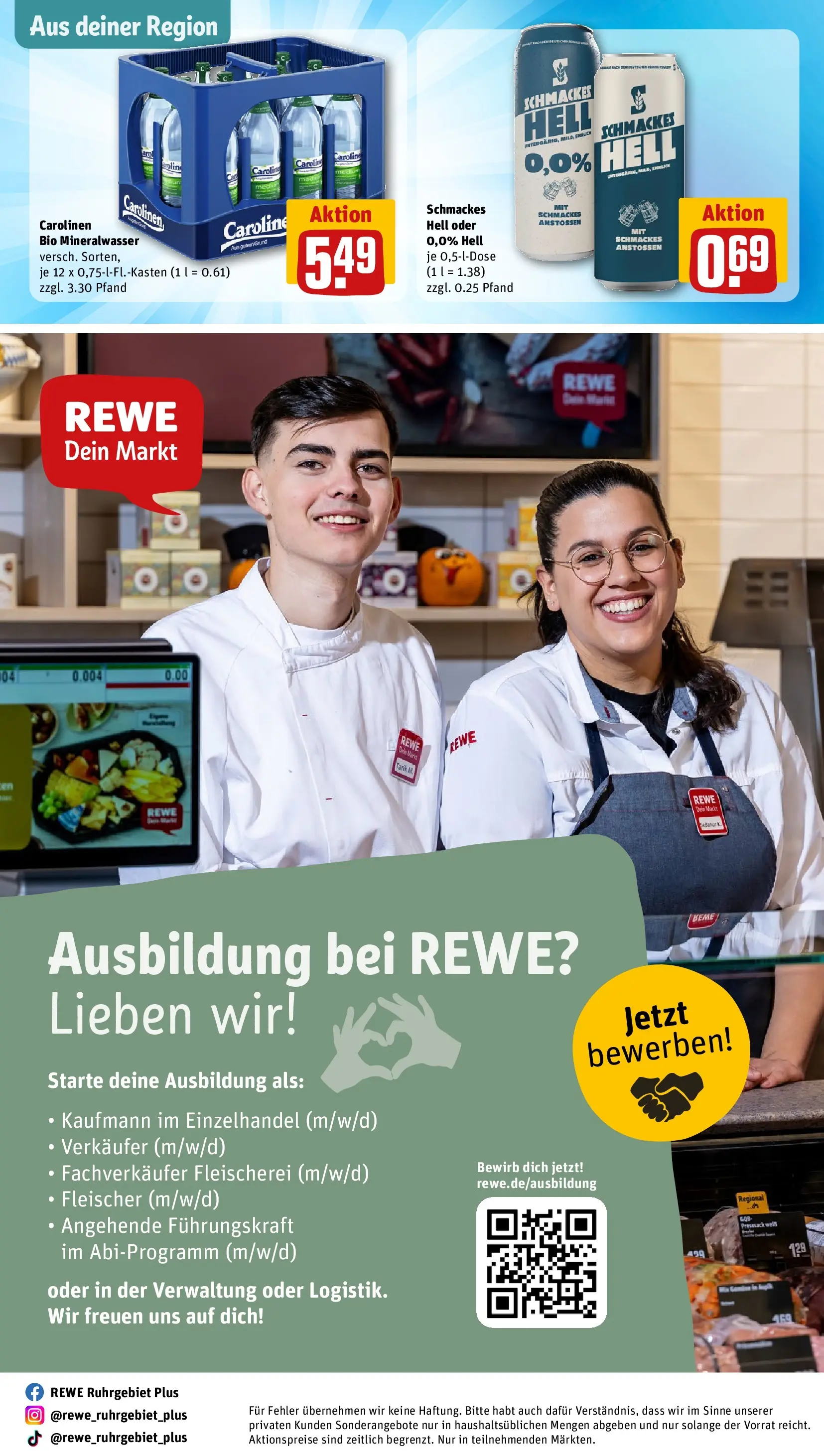 REWE Prospekt ab 20.07.2026 zum Blättern » Angebote | Seite: 30 | Produkte: Mineralwasser