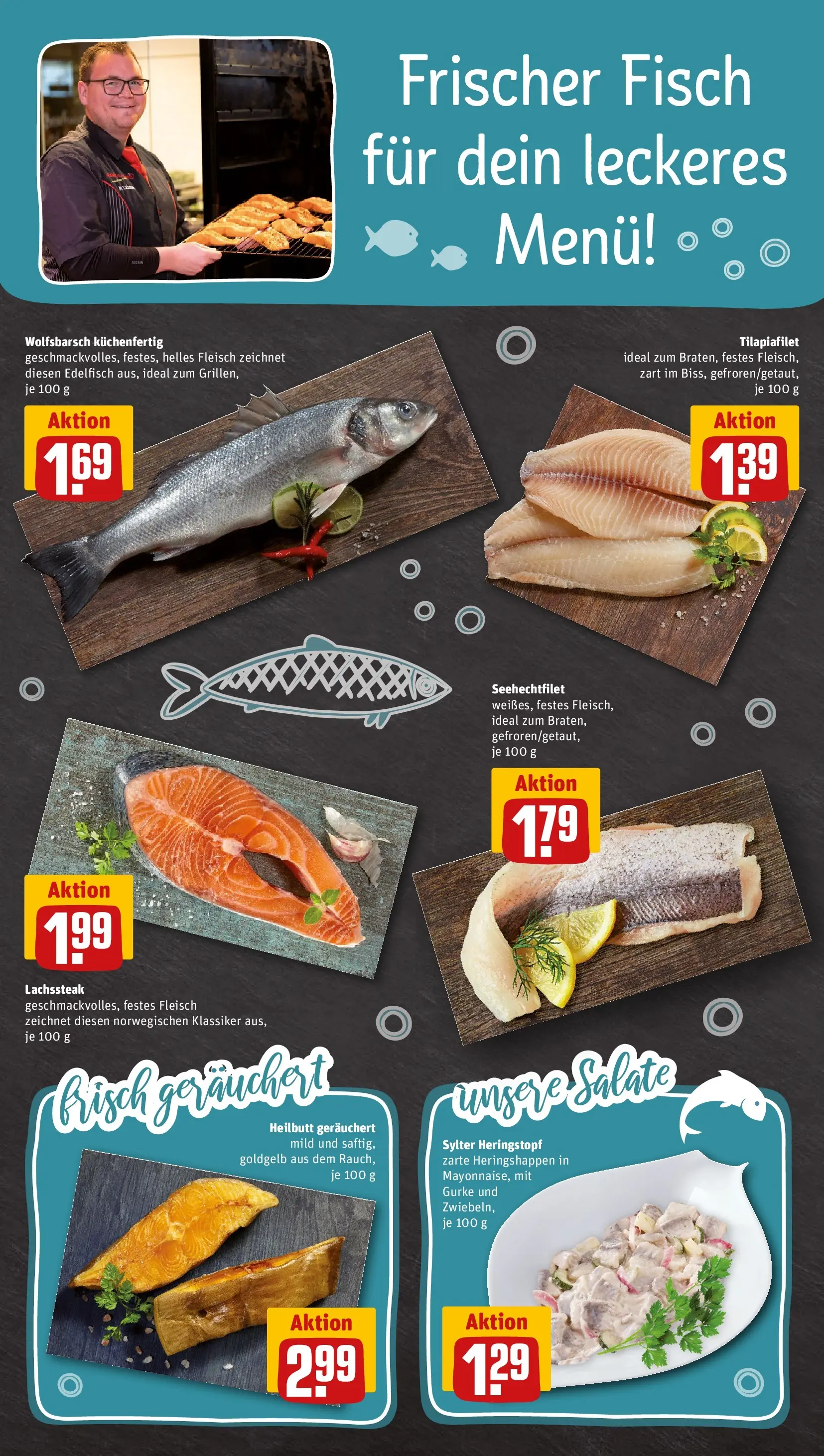REWE Prospekt ab 20.07.2026 zum Blättern » Angebote | Seite: 31 | Produkte: Fisch, Fleisch