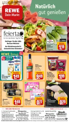 Rewe Prospekt Bochum ab 20.07.2026 gültig Rewe Prospekt Bochum ab 20.07.2026 gültig