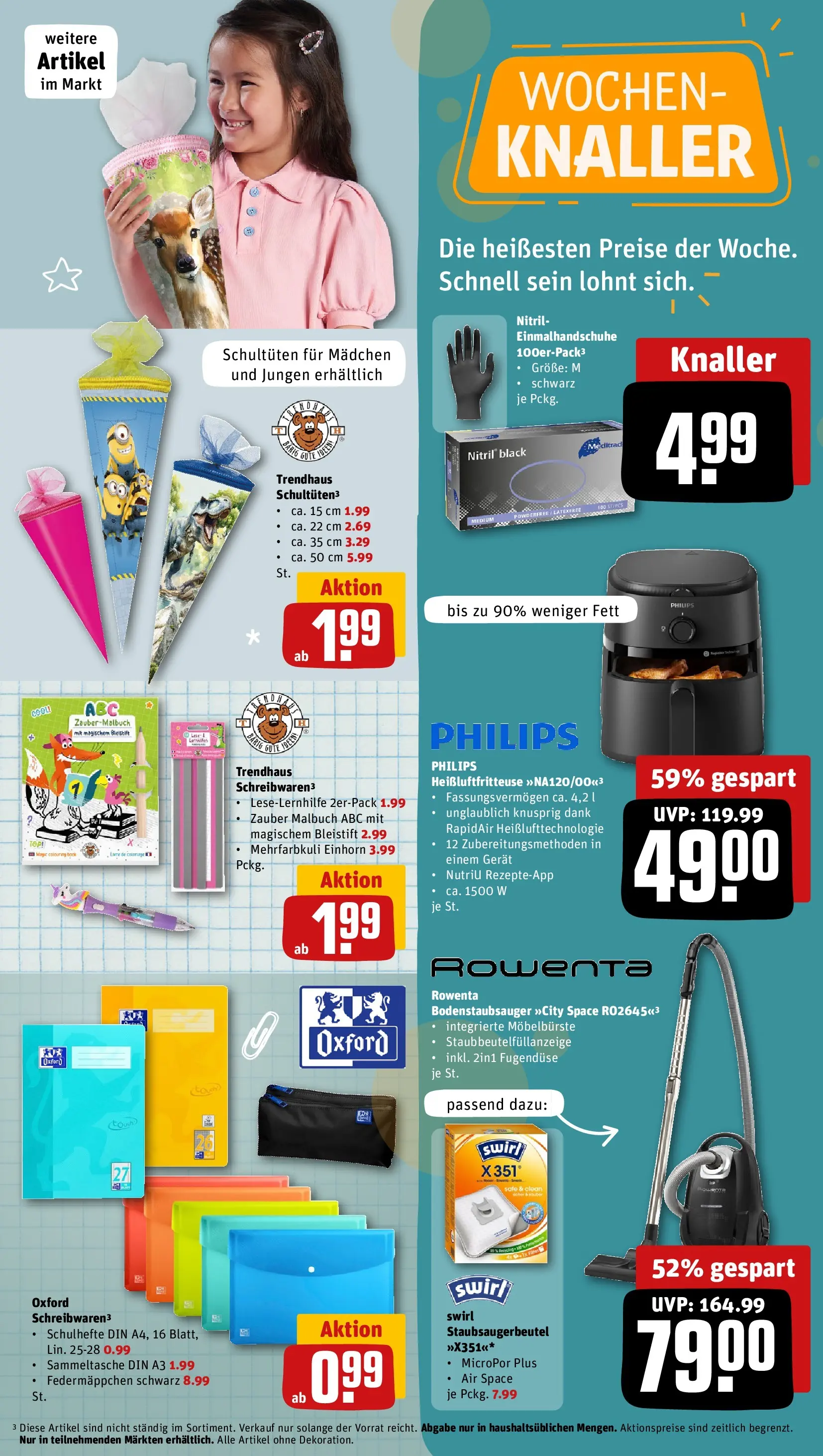 REWE Prospekt ab 20.07.2026 zum Blättern » Angebote | Seite: 34 | Produkte: Top, Philips, Heißluftfritteuse