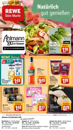 Rewe Prospekt Kamen ab 20.07.2026 gültig