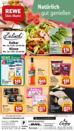 Rewe Prospekt Hünxe ab 20.07.2026 gültig