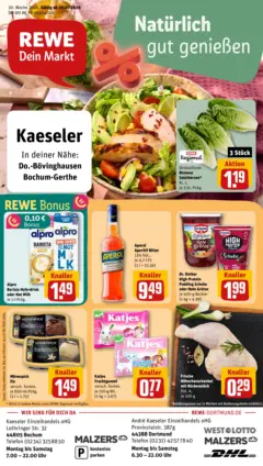 Rewe Prospekt Bochum ab 20.07.2026 gültig