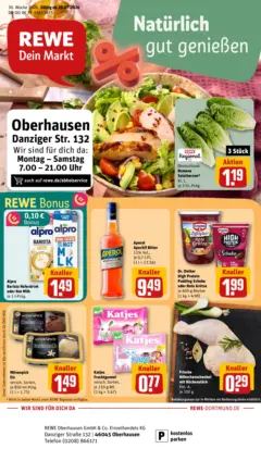 Rewe Prospekt Oberhausen ab 20.07.2026 gültig Rewe Prospekt Oberhausen ab 20.07.2026 gültig