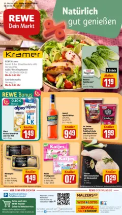 Rewe Prospekt Recklinghausen ab 20.07.2026 gültig