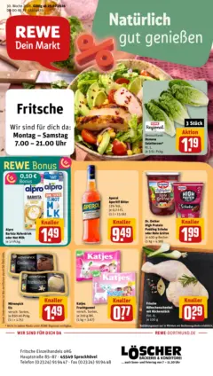 Rewe Prospekt Sprockhövel ab 20.07.2026 gültig Rewe Prospekt Sprockhövel ab 20.07.2026 gültig