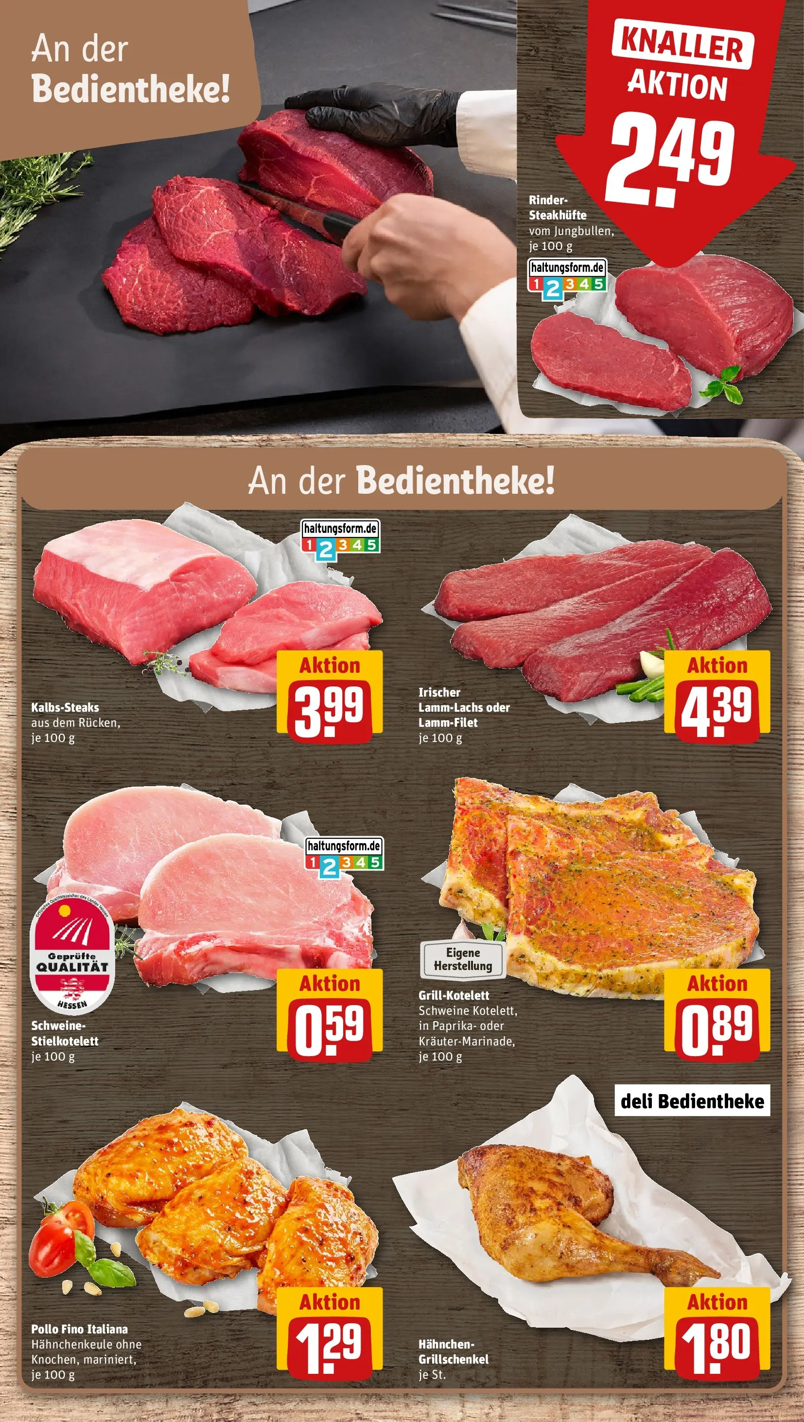 REWE Prospekt ab 20.07.2026 zum Blättern » Angebote | Seite: 10 | Produkte: Hahnchen, Paprika