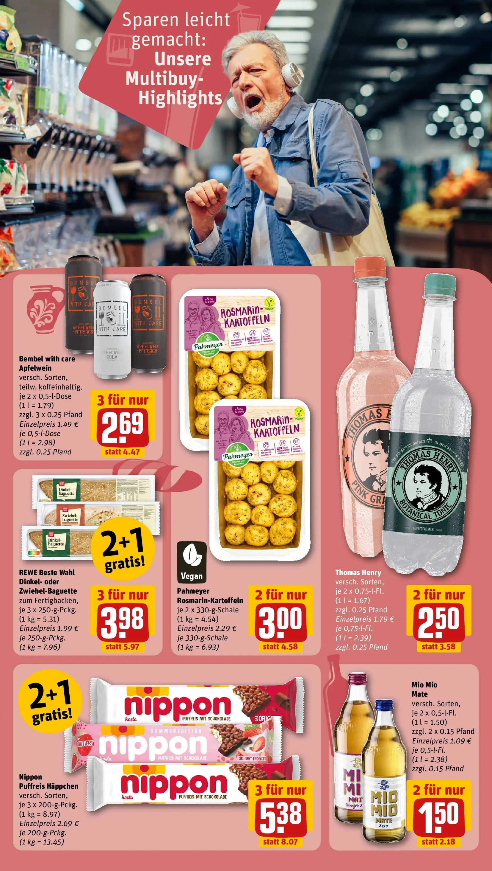 REWE Prospekt ab 20.07.2026 zum Blättern » Angebote | Seite: 14 | Produkte: Cola, Joghurt, Kartoffeln, Pfirsich
