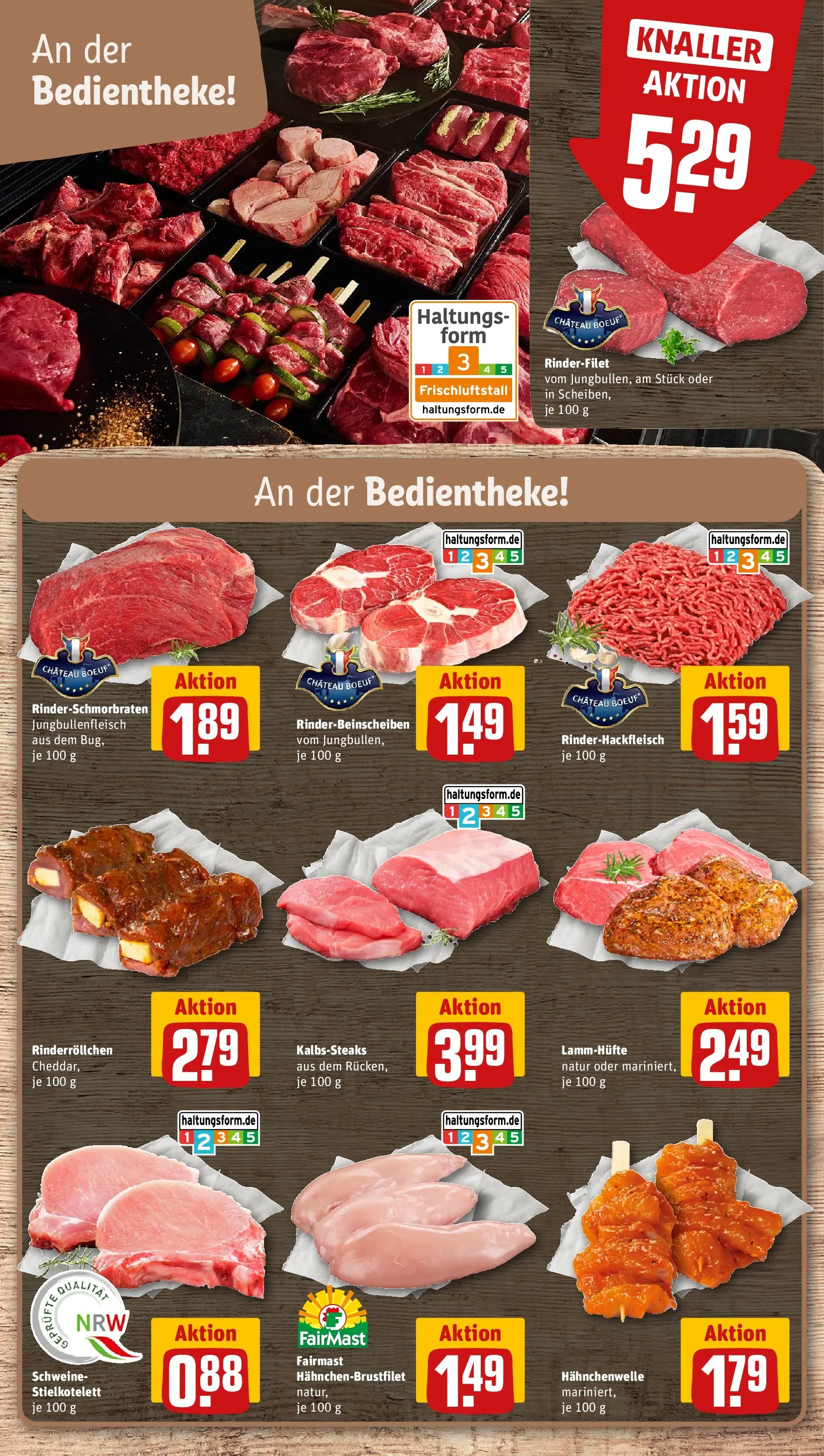 REWE Prospekt ab 20.07.2026 zum Blättern » Angebote | Seite: 10 | Produkte: Rinderfilet