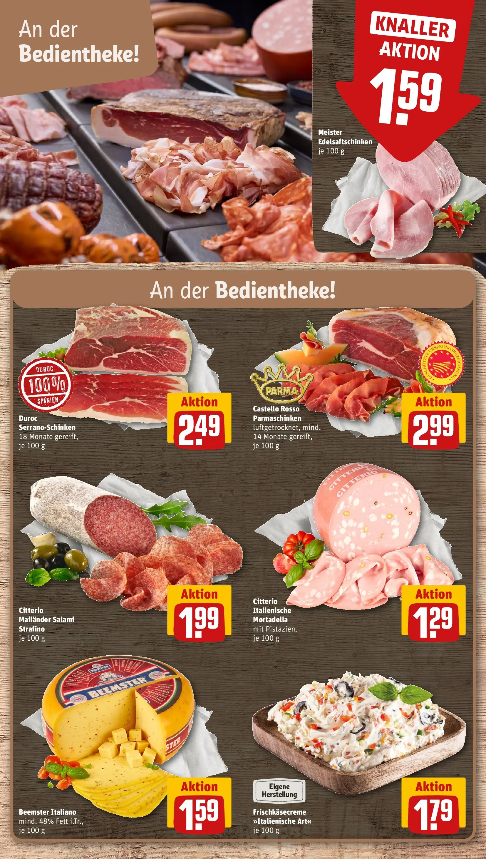 REWE Prospekt ab 20.07.2026 zum Blättern » Angebote | Seite: 12 | Produkte: Salami