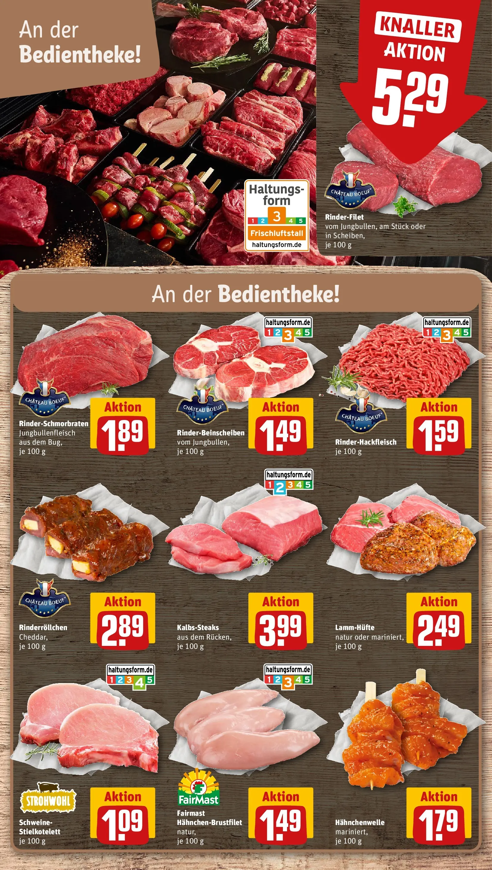 REWE Prospekt ab 20.07.2026 zum Blättern » Angebote | Seite: 10 | Produkte: Rinderfilet