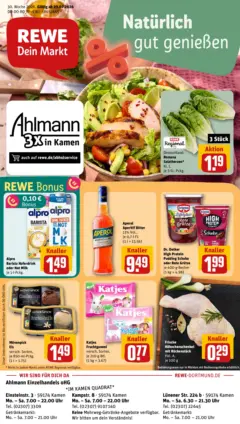 Rewe Prospekt Kamen ab 20.07.2026 gültig