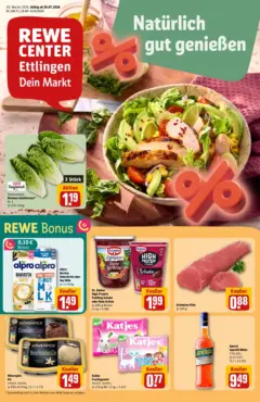 Rewe Prospekt Ettlingen ab 20.07.2026 gültig Rewe Prospekt Ettlingen ab 20.07.2026 gültig