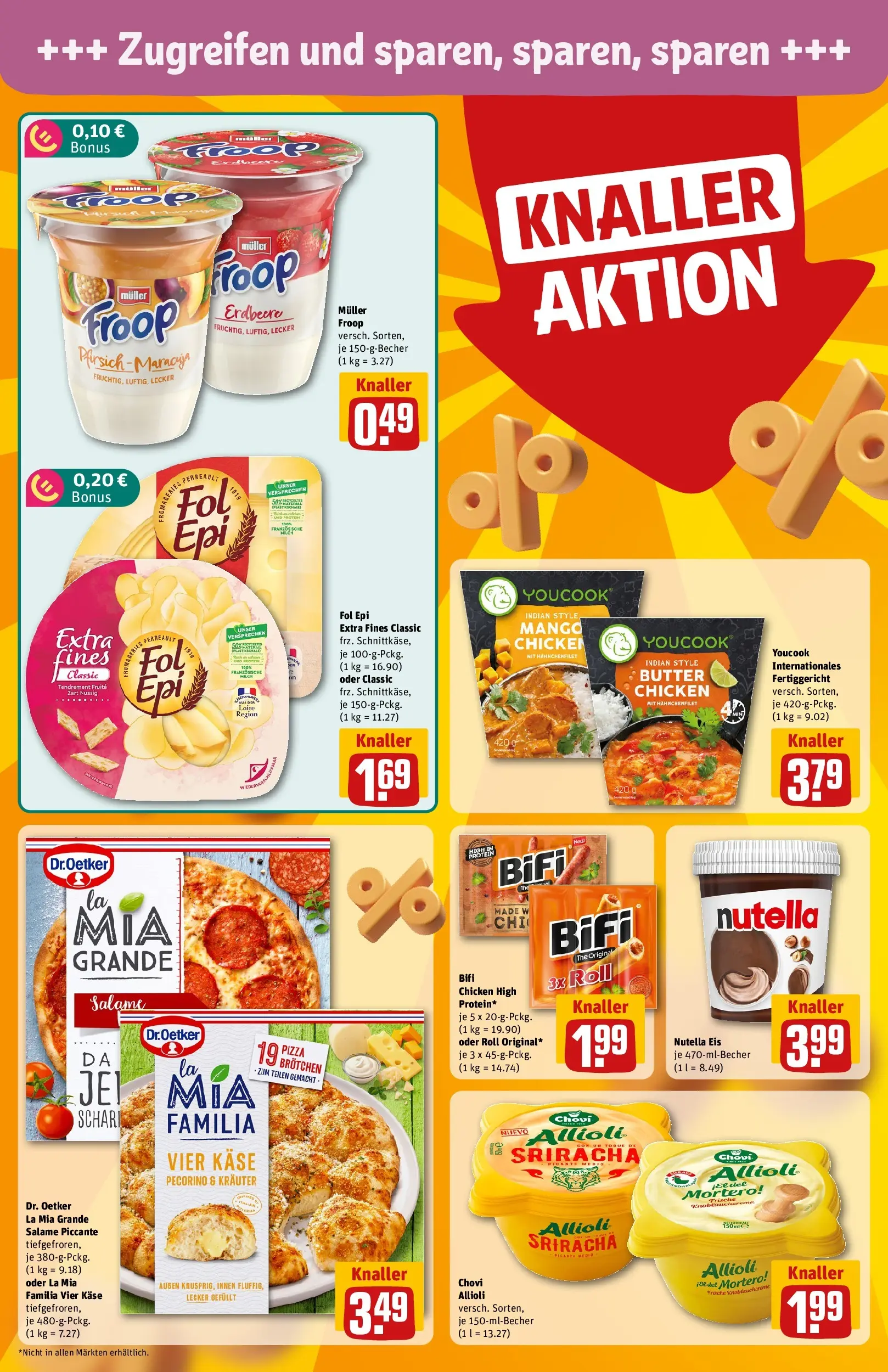REWE Prospekt ab 20.07.2026 zum Blättern » Angebote | Seite: 4 | Produkte: Youcook, Butter, Pizza, Eis