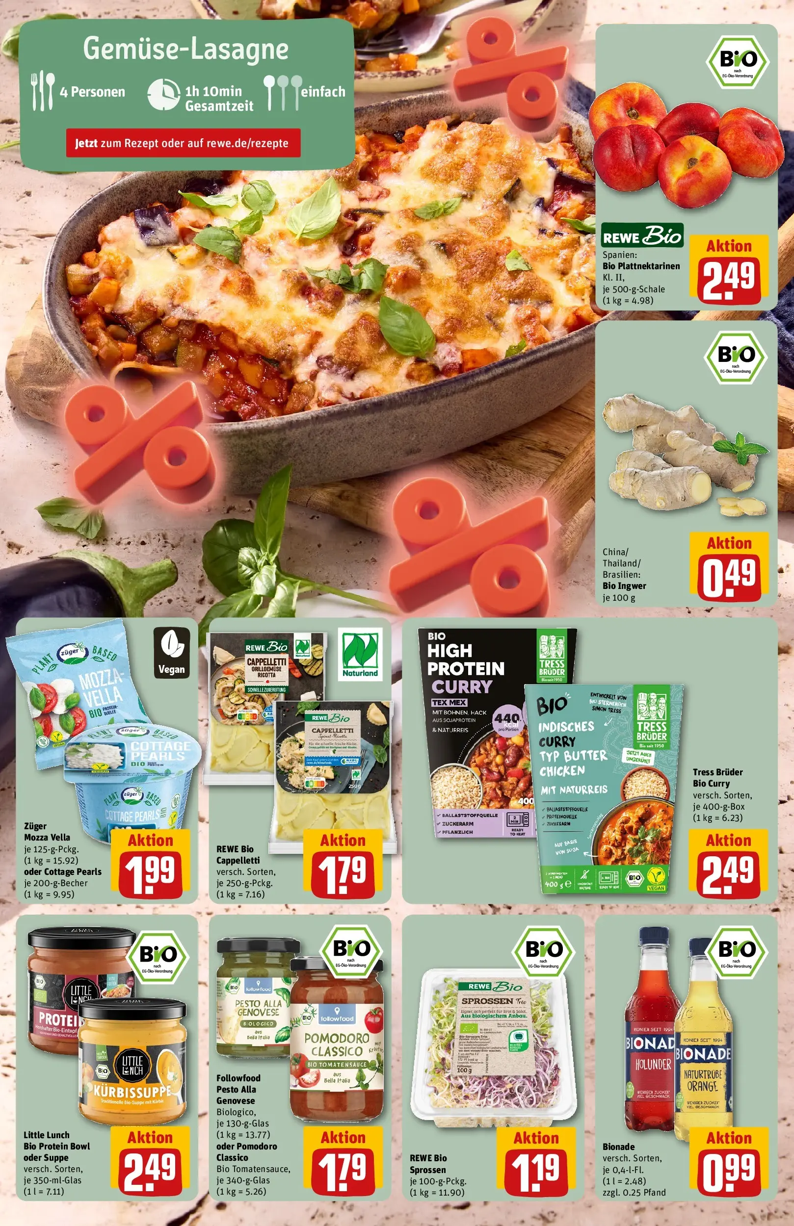 REWE Prospekt ab 20.07.2026 zum Blättern » Angebote | Seite: 7 | Produkte: Butter, Bionade