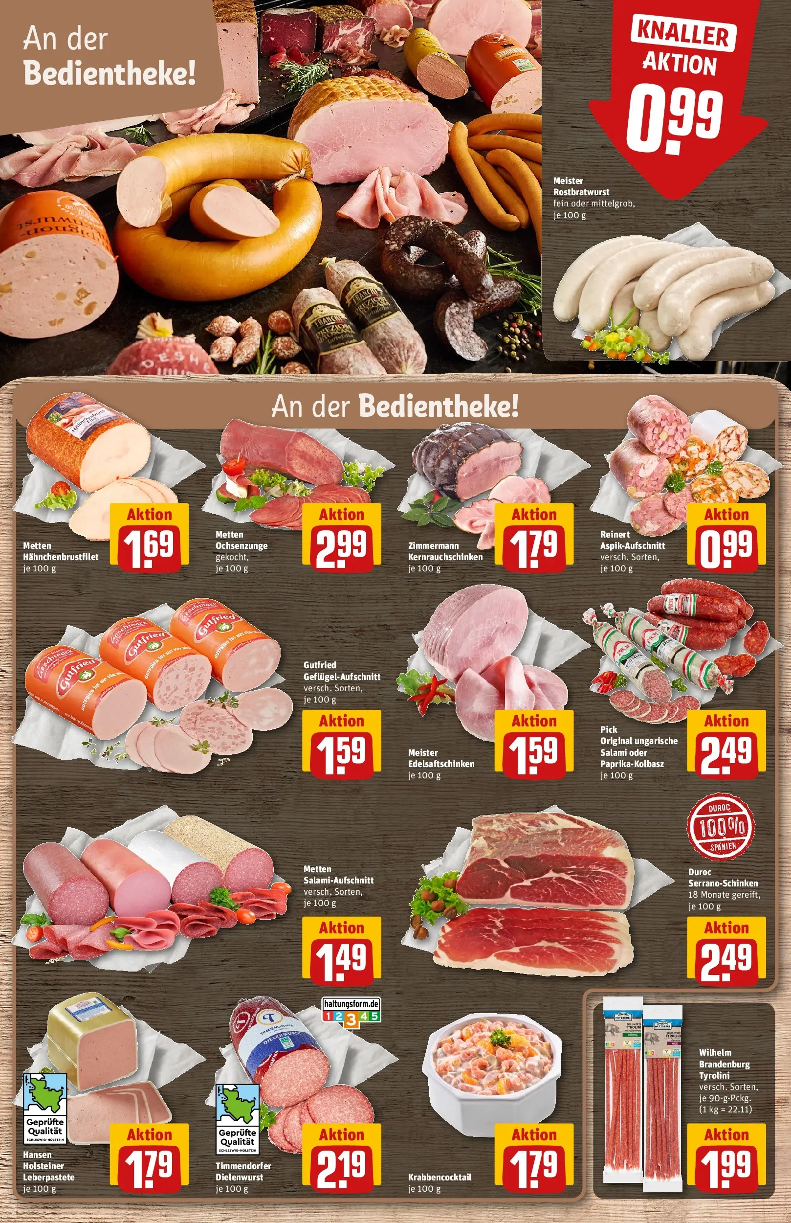 REWE Prospekt ab 20.07.2026 zum Blättern » Angebote | Seite: 12 | Produkte: Salami