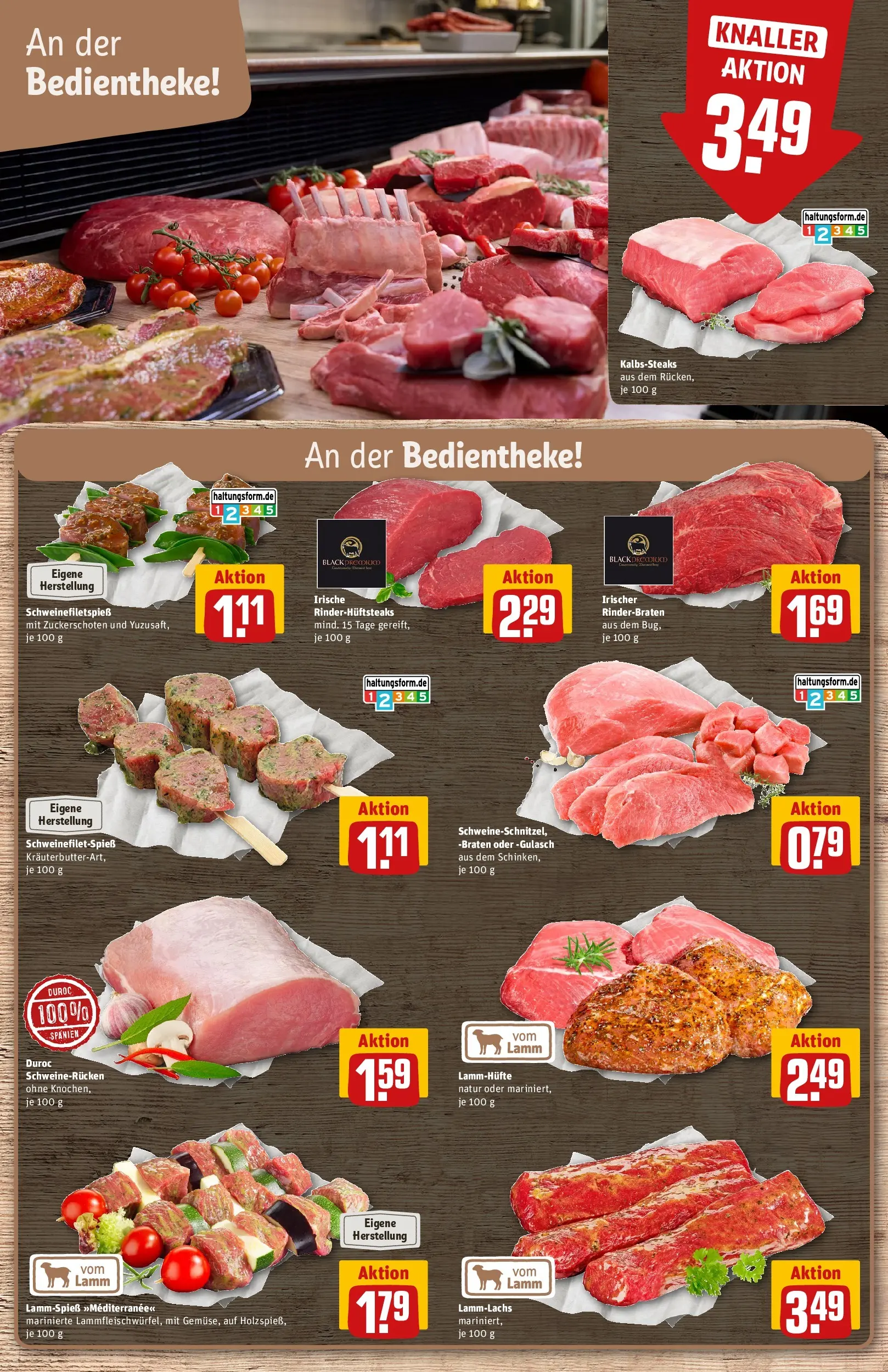 REWE Prospekt ab 20.07.2026 zum Blättern » Angebote | Seite: 10 | Produkte: Rinderbraten, Gulasch, Schweinerucken