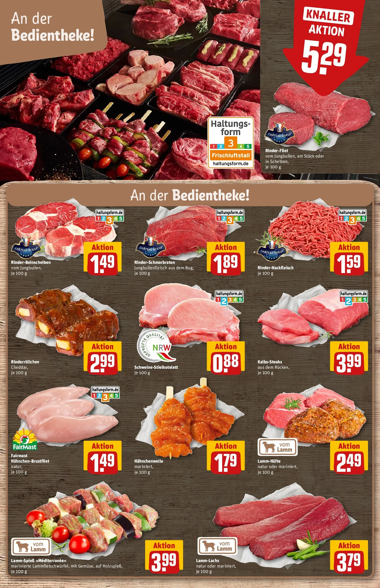 REWE Prospekt ab 20.07.2026 zum Blättern » Angebote | Seite: 10 | Produkte: Rinderfilet