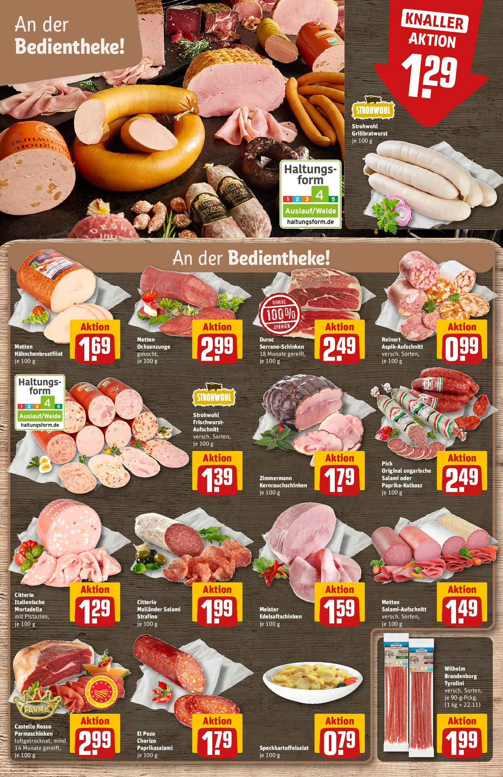 REWE Prospekt ab 20.07.2026 zum Blättern » Angebote | Seite: 12 | Produkte: Salami