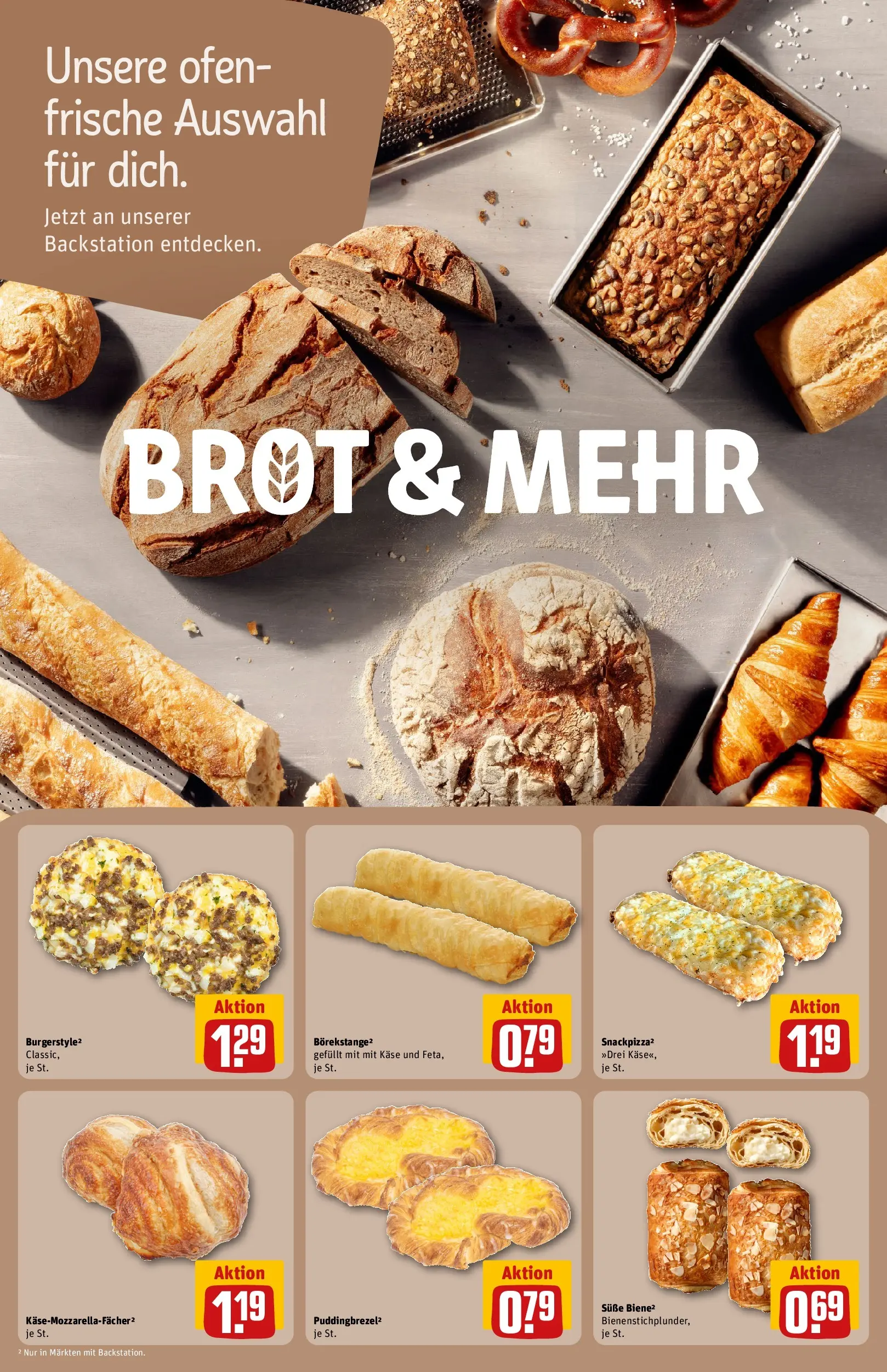 REWE Prospekt ab 20.07.2026 zum Blättern » Angebote | Seite: 15 | Produkte: Ofen, Käse, Brot