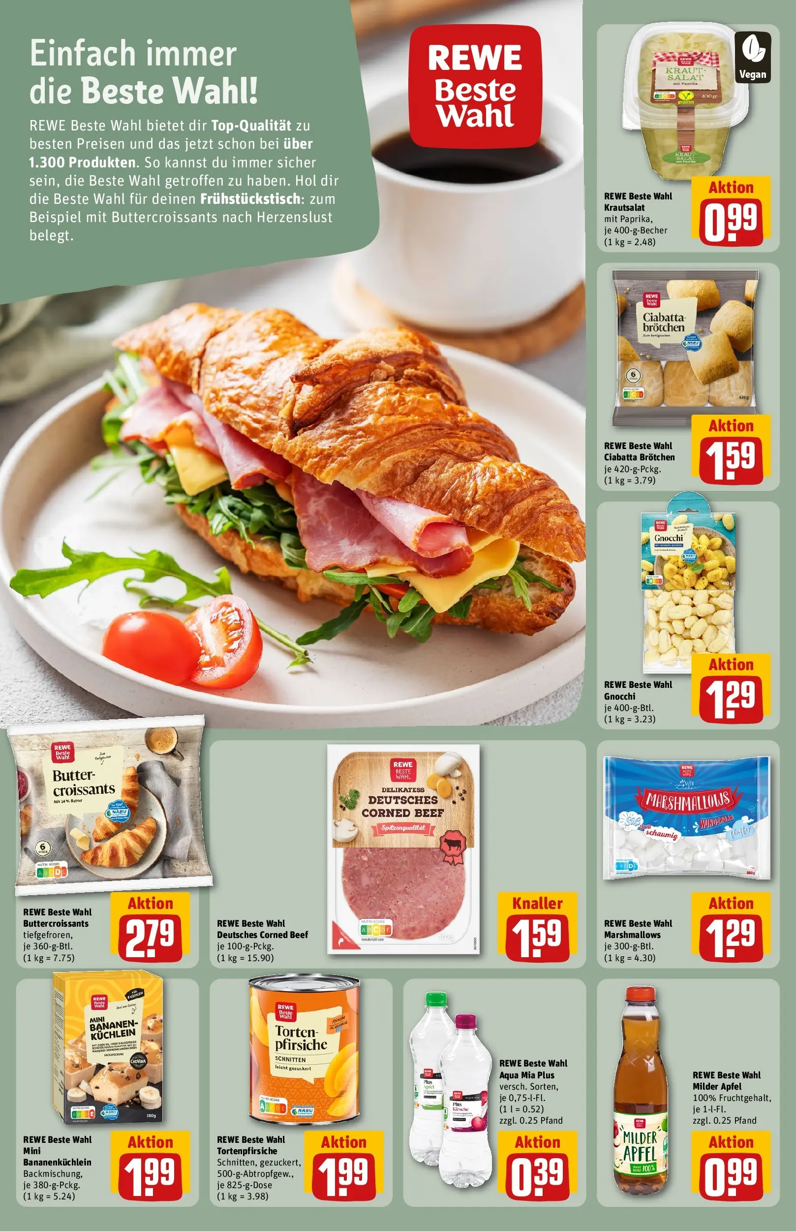 REWE Prospekt ab 20.07.2026 zum Blättern » Angebote | Seite: 16 | Produkte: Äpfel, Bananen, Paprika, Salat