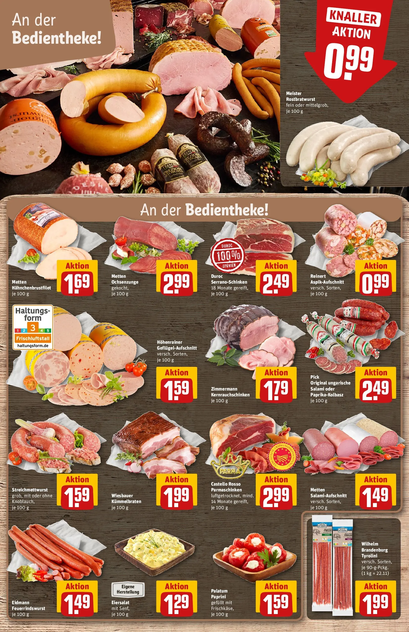 REWE Prospekt ab 20.07.2026 zum Blättern » Angebote | Seite: 12 | Produkte: Salami