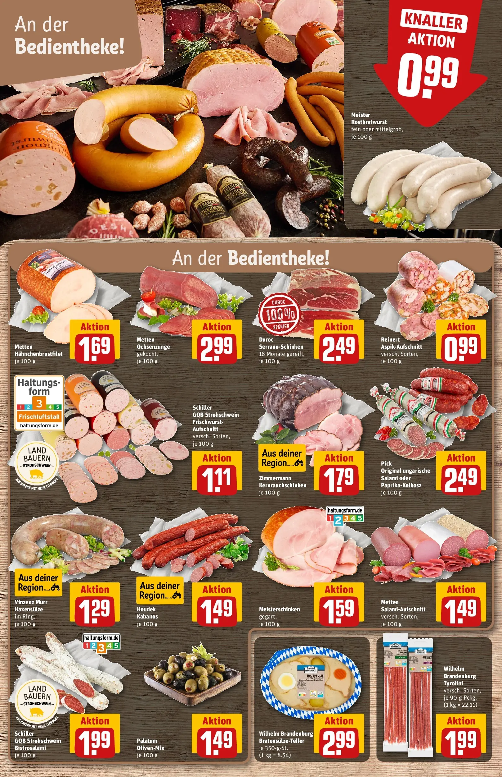 REWE Prospekt ab 20.07.2026 zum Blättern » Angebote | Seite: 12 | Produkte: Salami