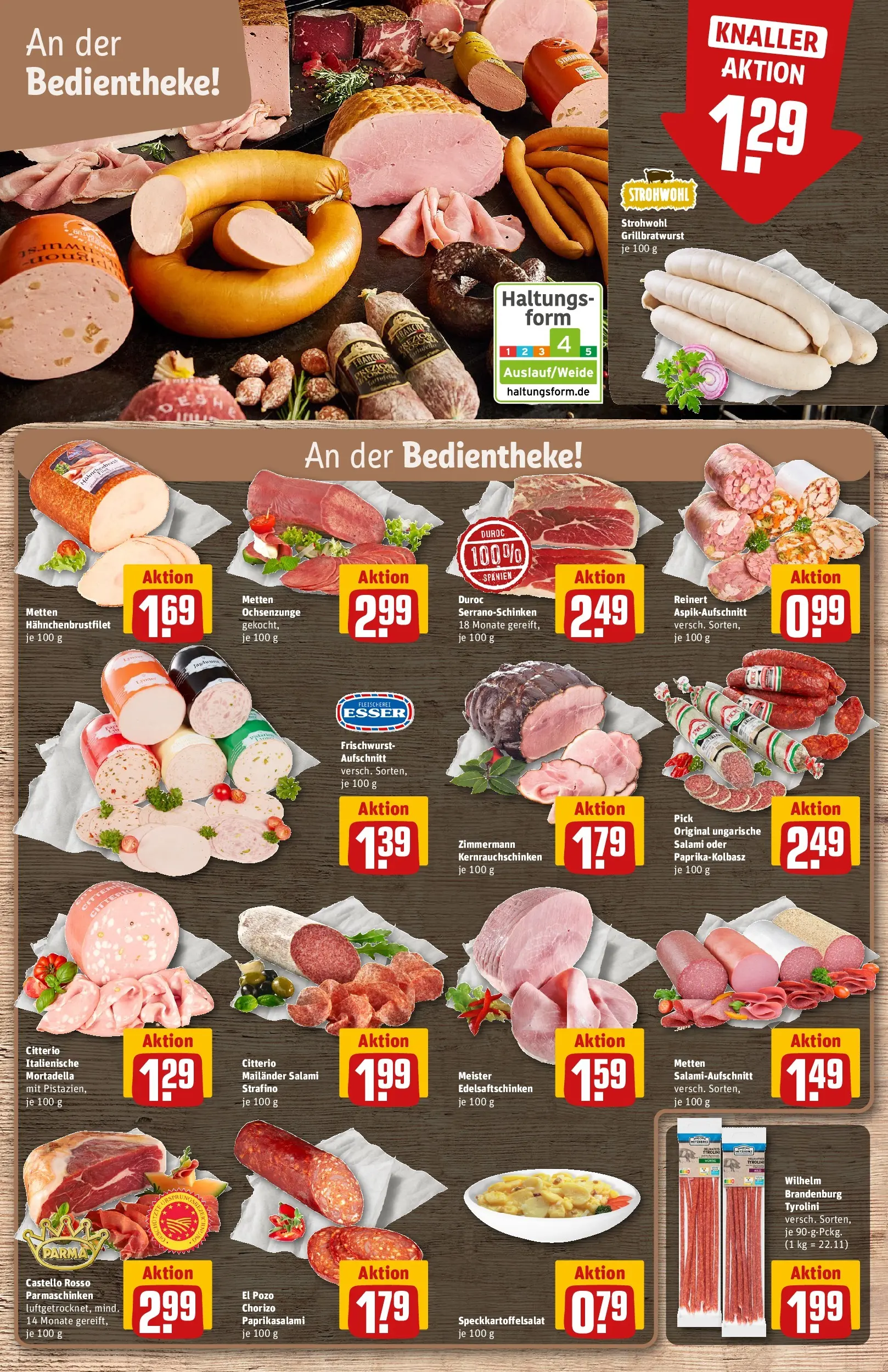 REWE Prospekt ab 20.07.2026 zum Blättern » Angebote | Seite: 12 | Produkte: Salami