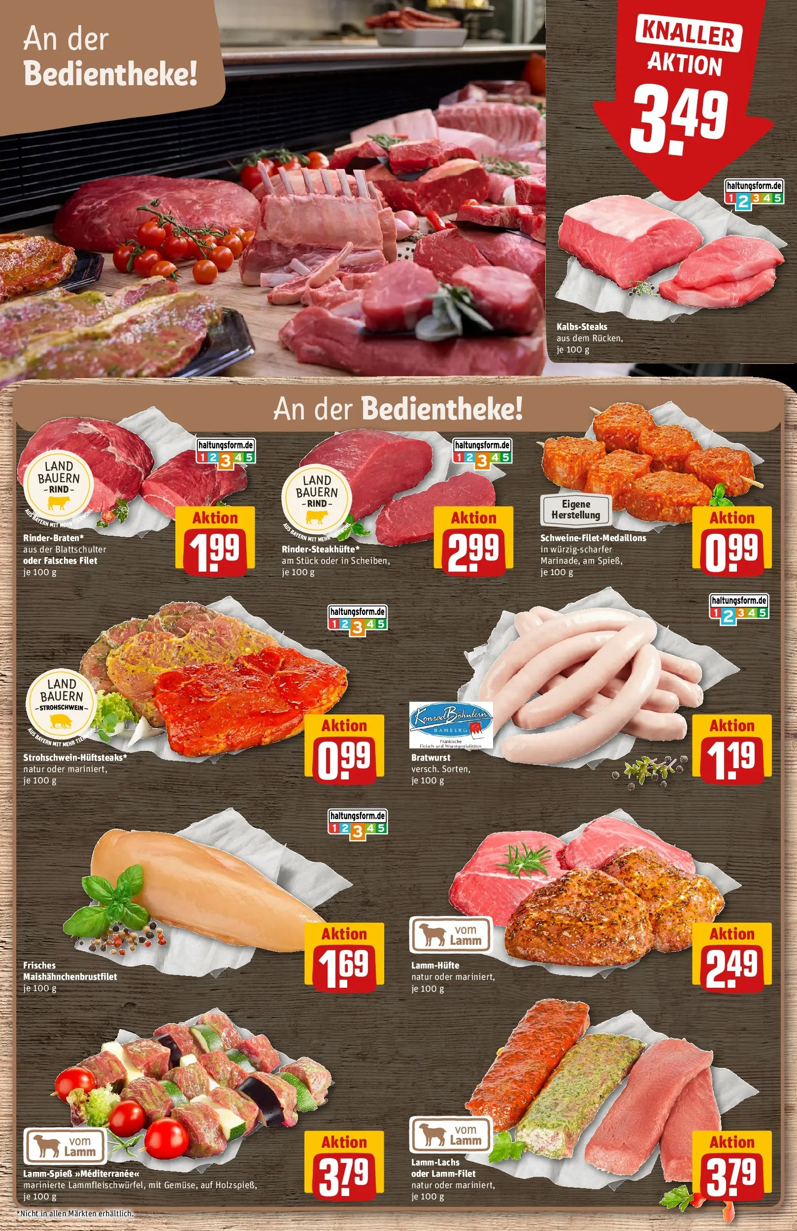 REWE Prospekt ab 20.07.2026 zum Blättern » Angebote | Seite: 10 | Produkte: Bratwurst, Fleisch