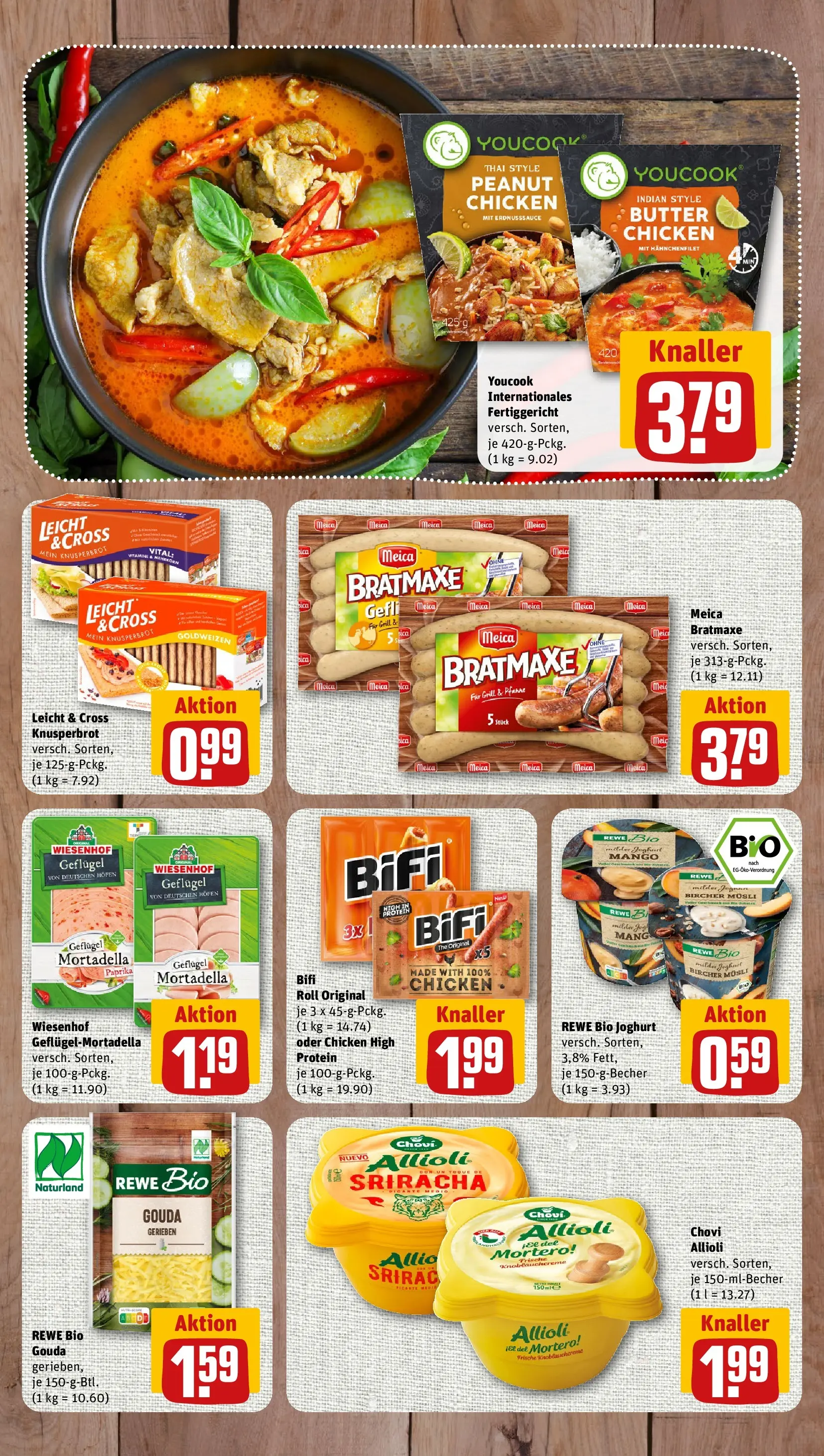 REWE Prospekt ab 20.07.2026 zum Blättern » Angebote | Seite: 7 | Produkte: Musli, Grill, Youcook, Paprika