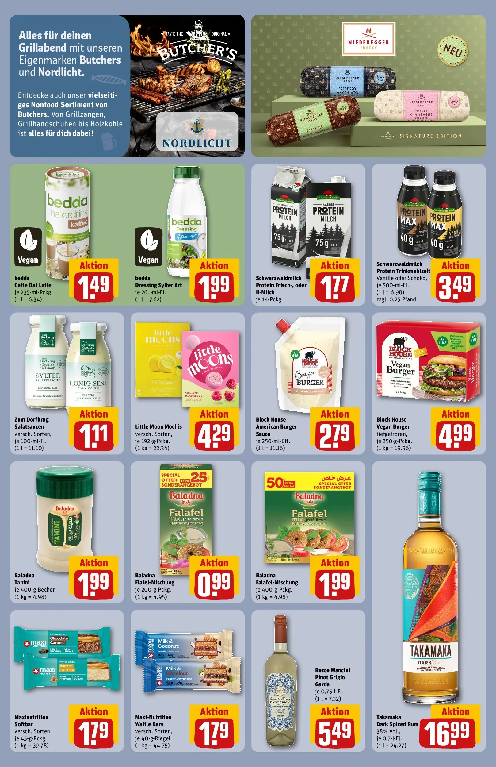 REWE Prospekt ab 20.07.2026 zum Blättern » Angebote | Seite: 32 | Produkte: Milch, Burger, Zwiebeln, Soße