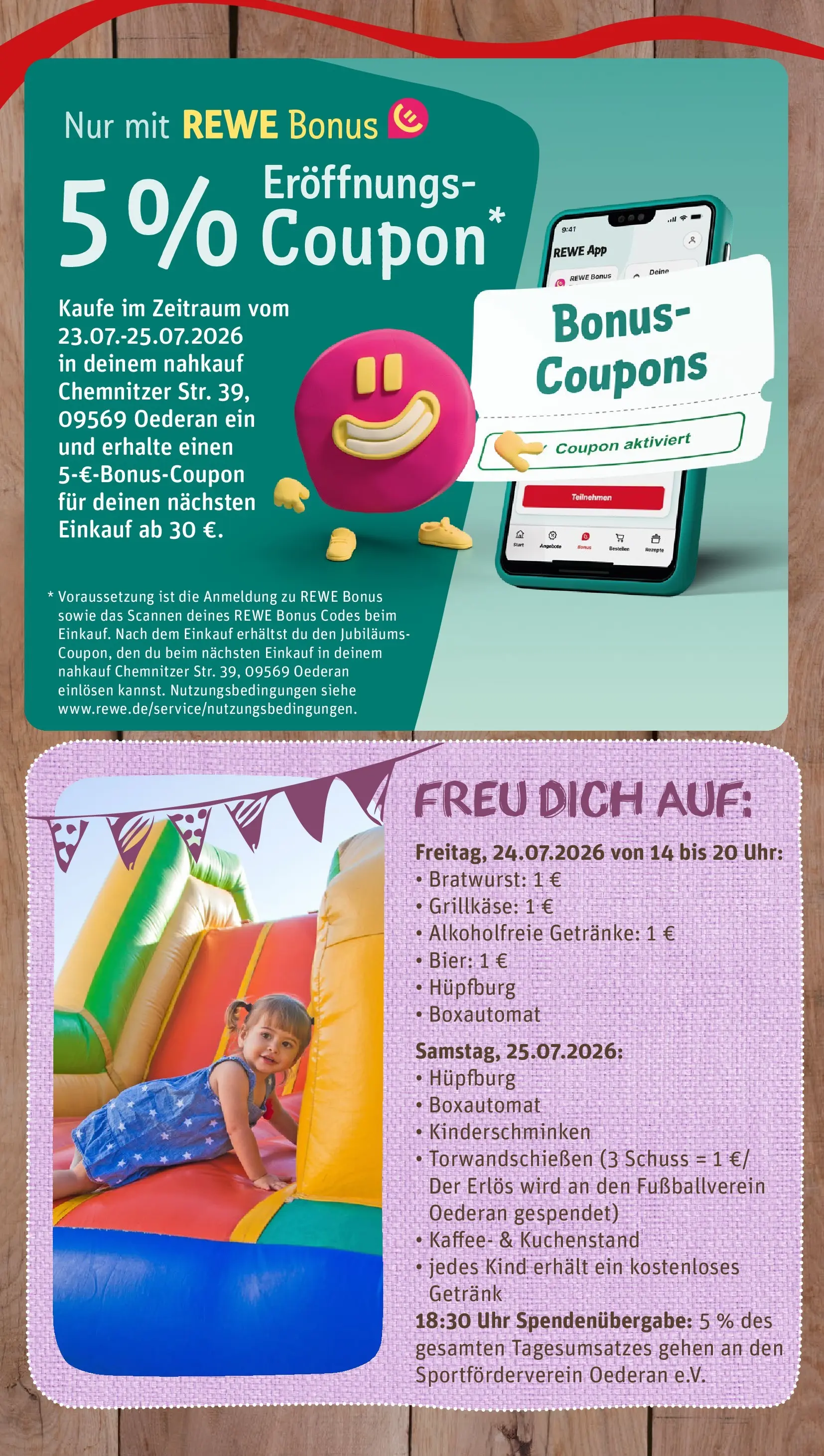 REWE Prospekt ab 20.07.2026 zum Blättern » Angebote | Seite: 2 | Produkte: Kaffee, Bier, Bratwurst, Uhr