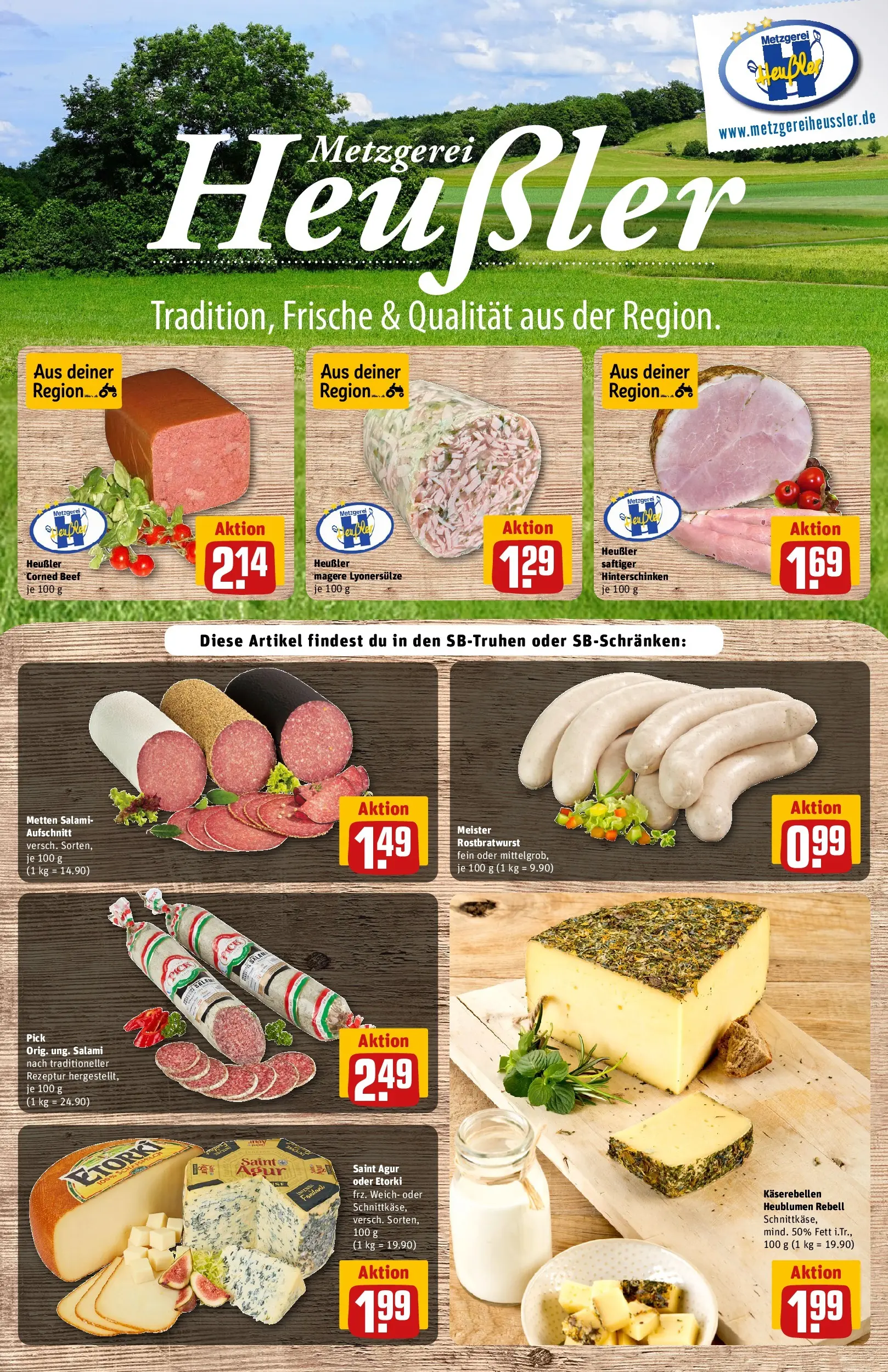 REWE Prospekt ab 20.07.2026 zum Blättern » Angebote | Seite: 12 | Produkte: Salami