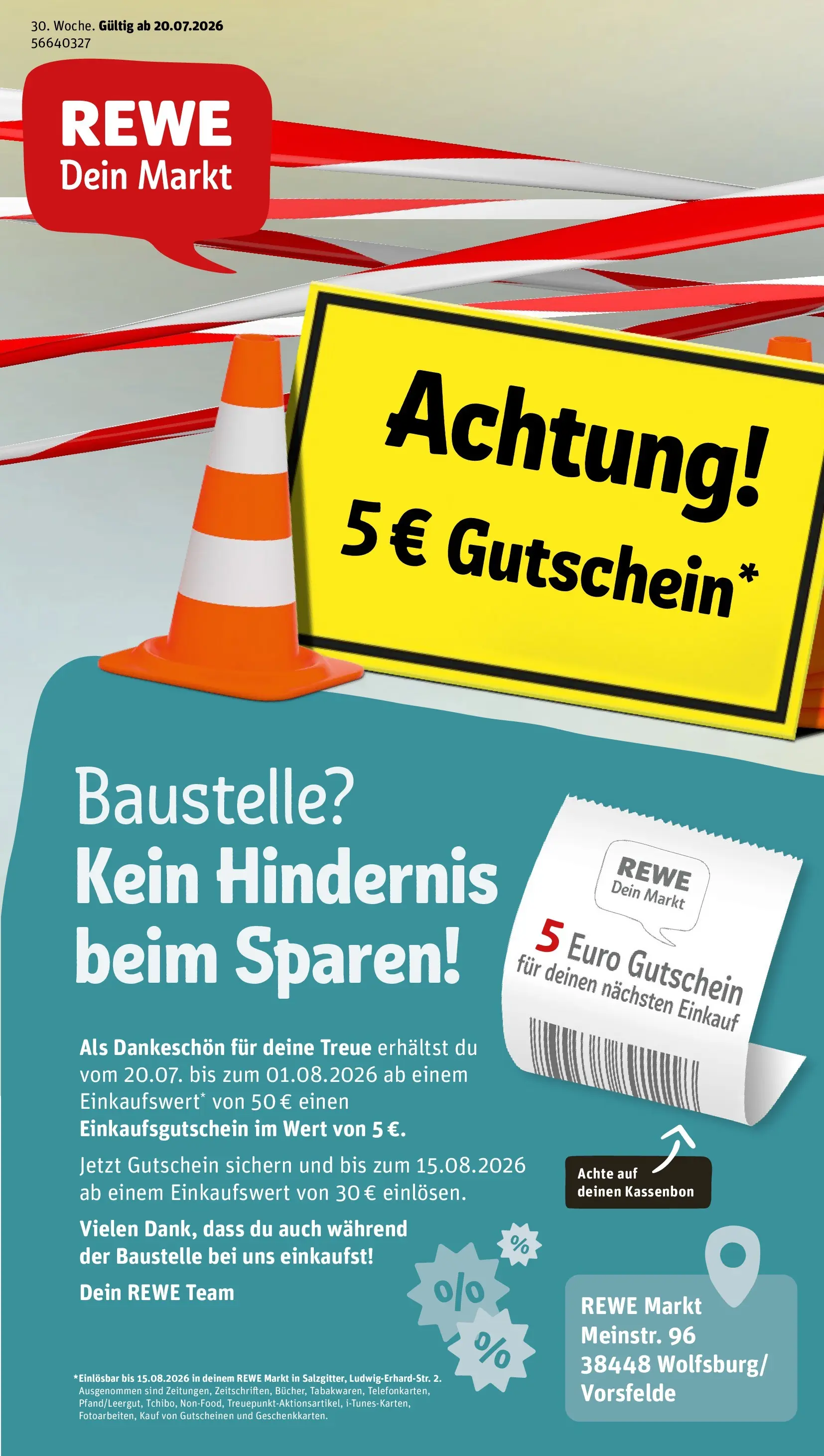 REWE Prospekt ab 20.07.2026 zum Blättern » Angebote | Seite: 1