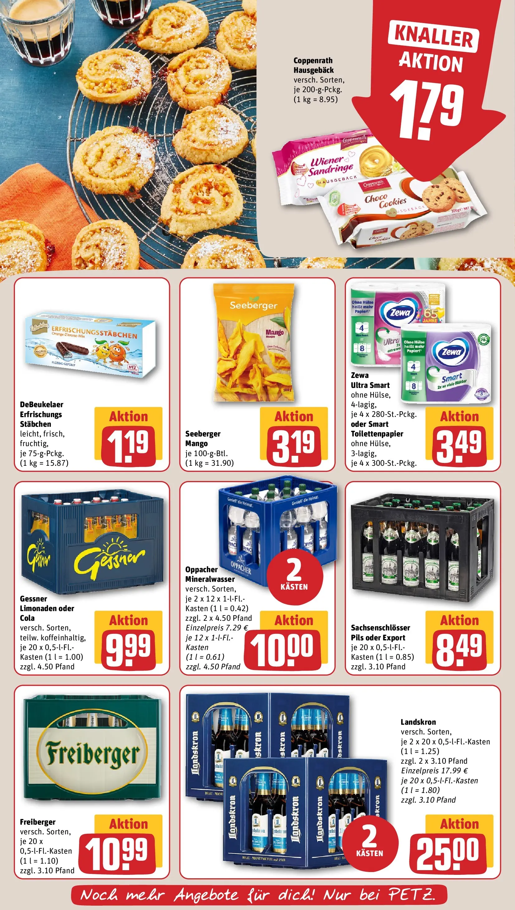 REWE Prospekt ab 20.07.2026 zum Blättern » Angebote | Seite: 13 | Produkte: Cola, Pils, Mineralwasser, Mango