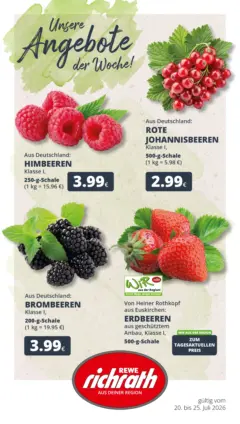 Rewe Prospekt Bergheim ab 20.07.2026 gültig Rewe Prospekt Bergheim ab 20.07.2026 gültig
