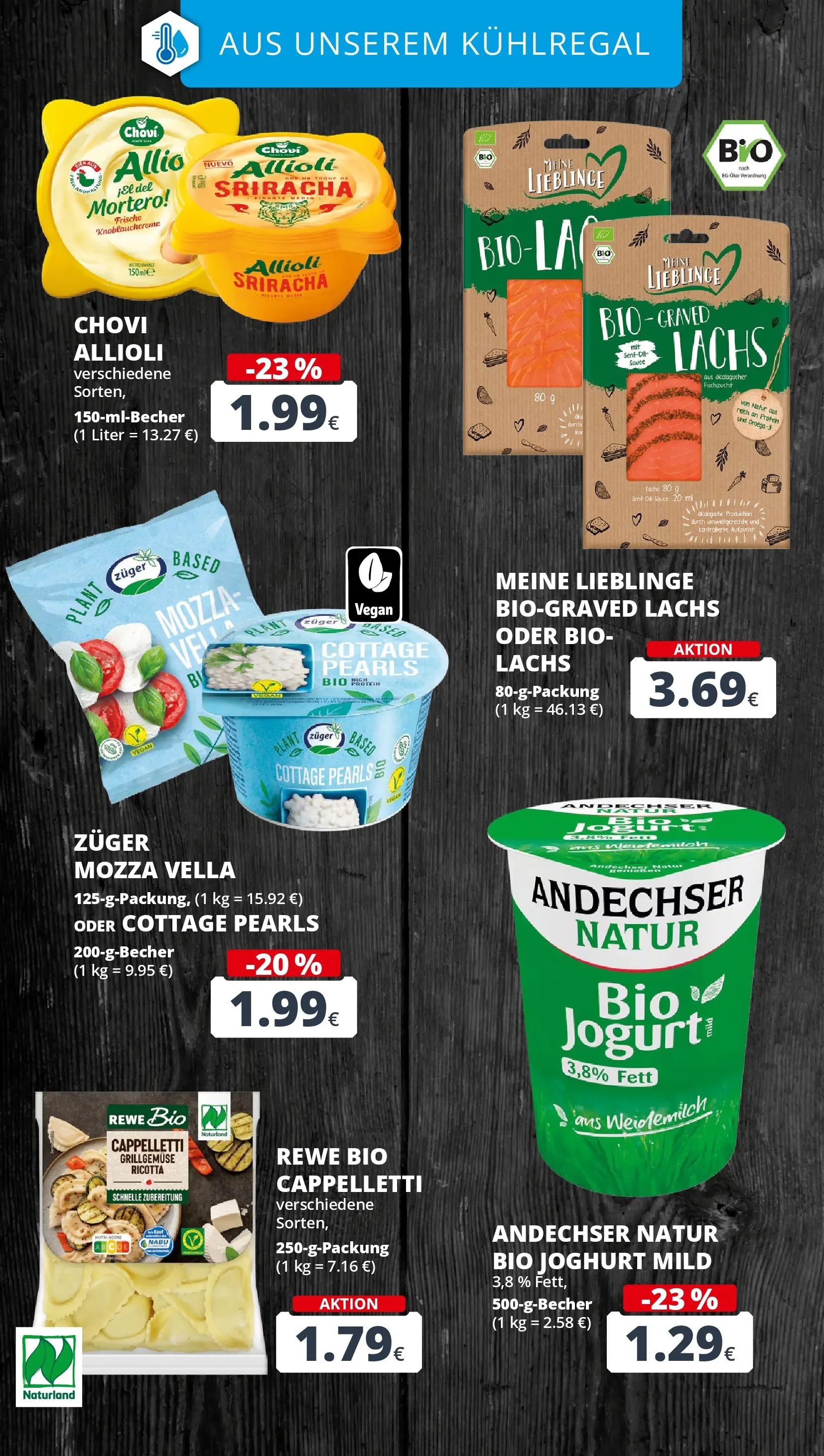 REWE Prospekt ab 20.07.2026 zum Blättern » Angebote | Seite: 14 | Produkte: Joghurt, Lachs