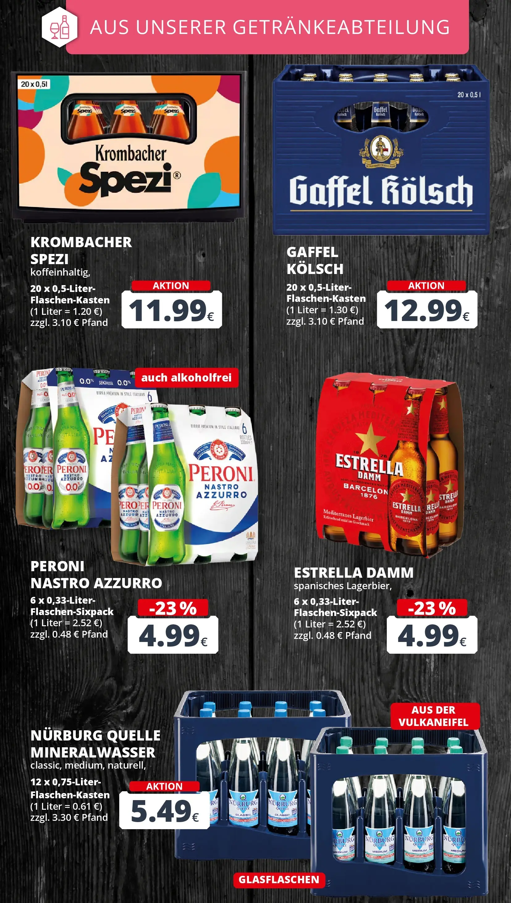 REWE Prospekt ab 20.07.2026 zum Blättern » Angebote | Seite: 19 | Produkte: Mineralwasser, Krombacher