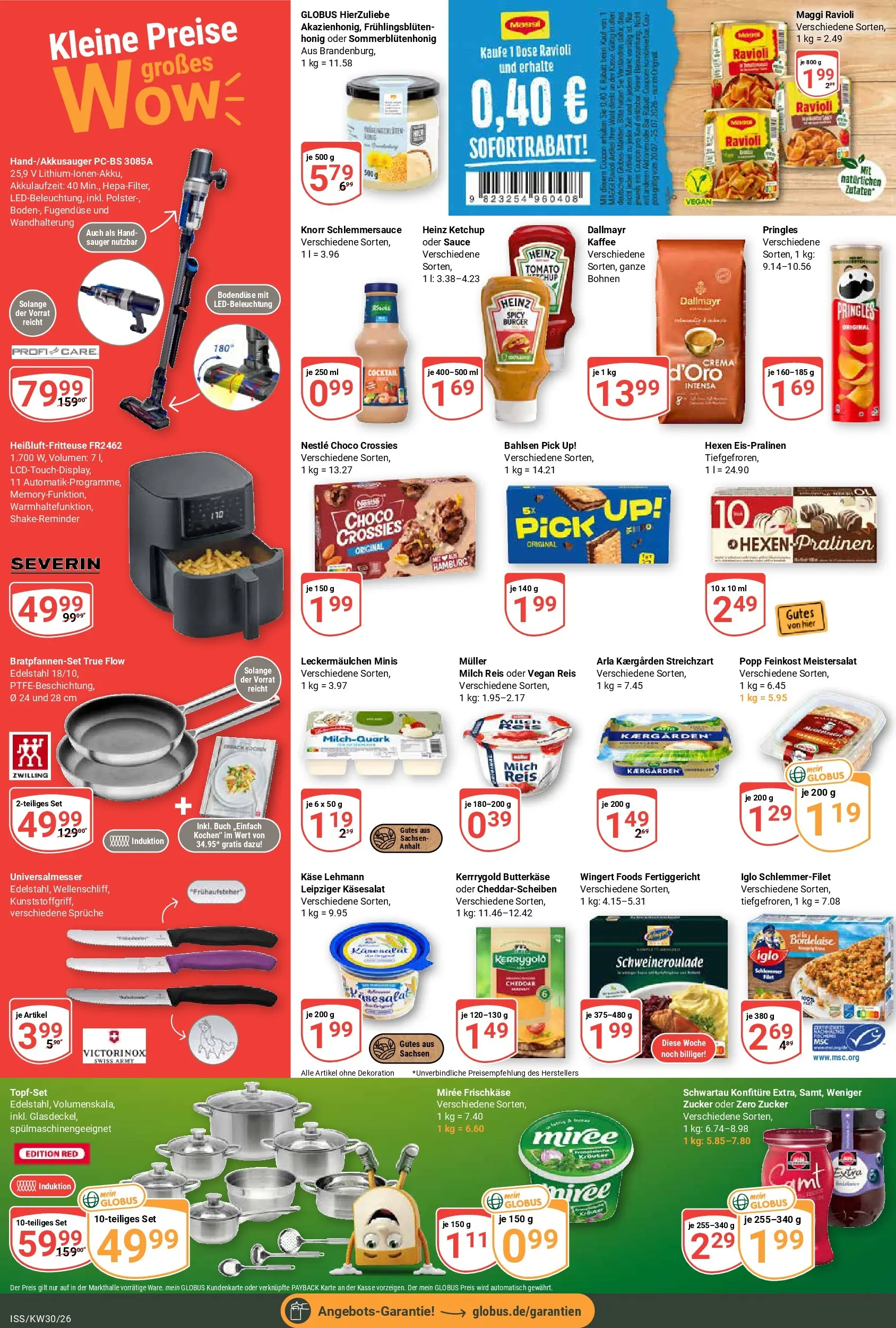 Globus Prospekt Isserstedt (ab 20.07.2026) » Angebote online | Seite: 2 | Produkte: Maggi, Käse, Knorr, Dallmayr
