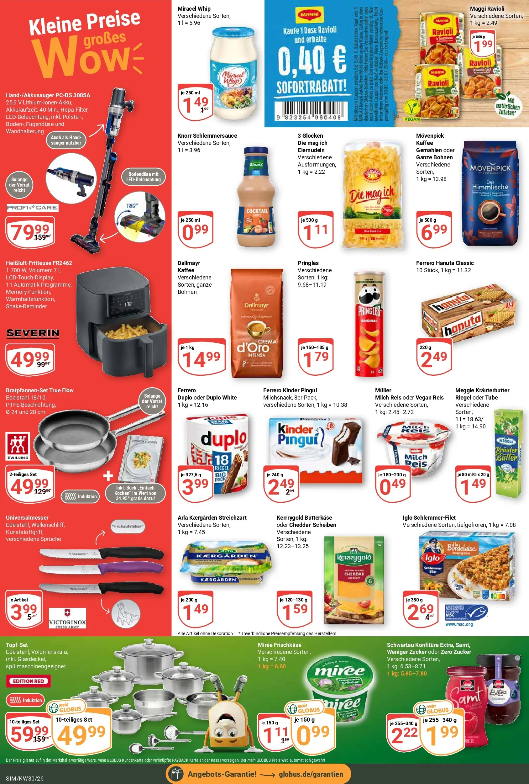 Globus Prospekt Simmern (ab 20.07.2026) » Angebote online | Seite: 2 | Produkte: Iglo, Kräuterbutter, Miracel whip, Pringles