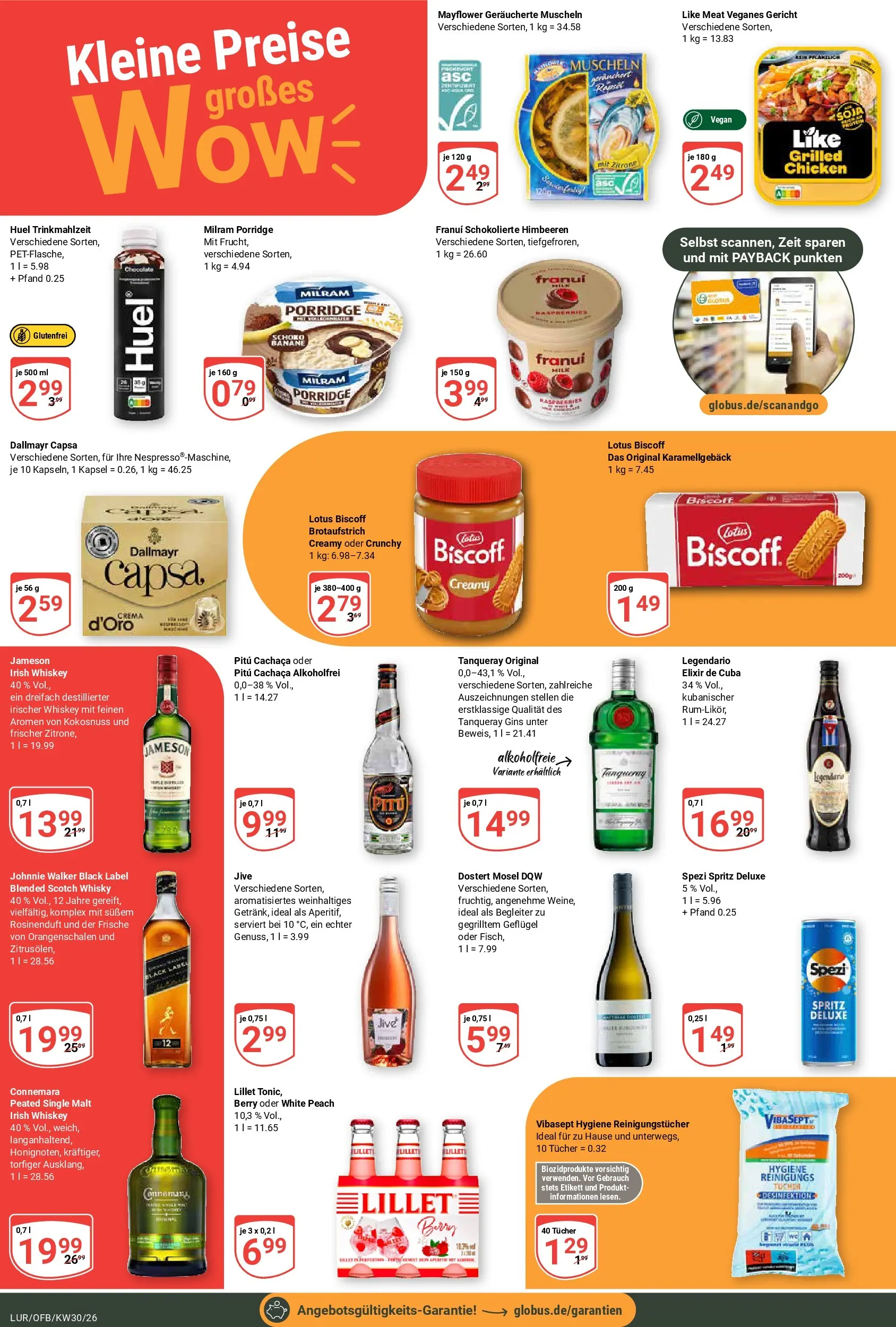 Globus Prospekt Hamburg (ab 20.07.2026) » Angebote online | Seite: 3 | Produkte: Himbeeren, Whisky, Lillet, Like meat