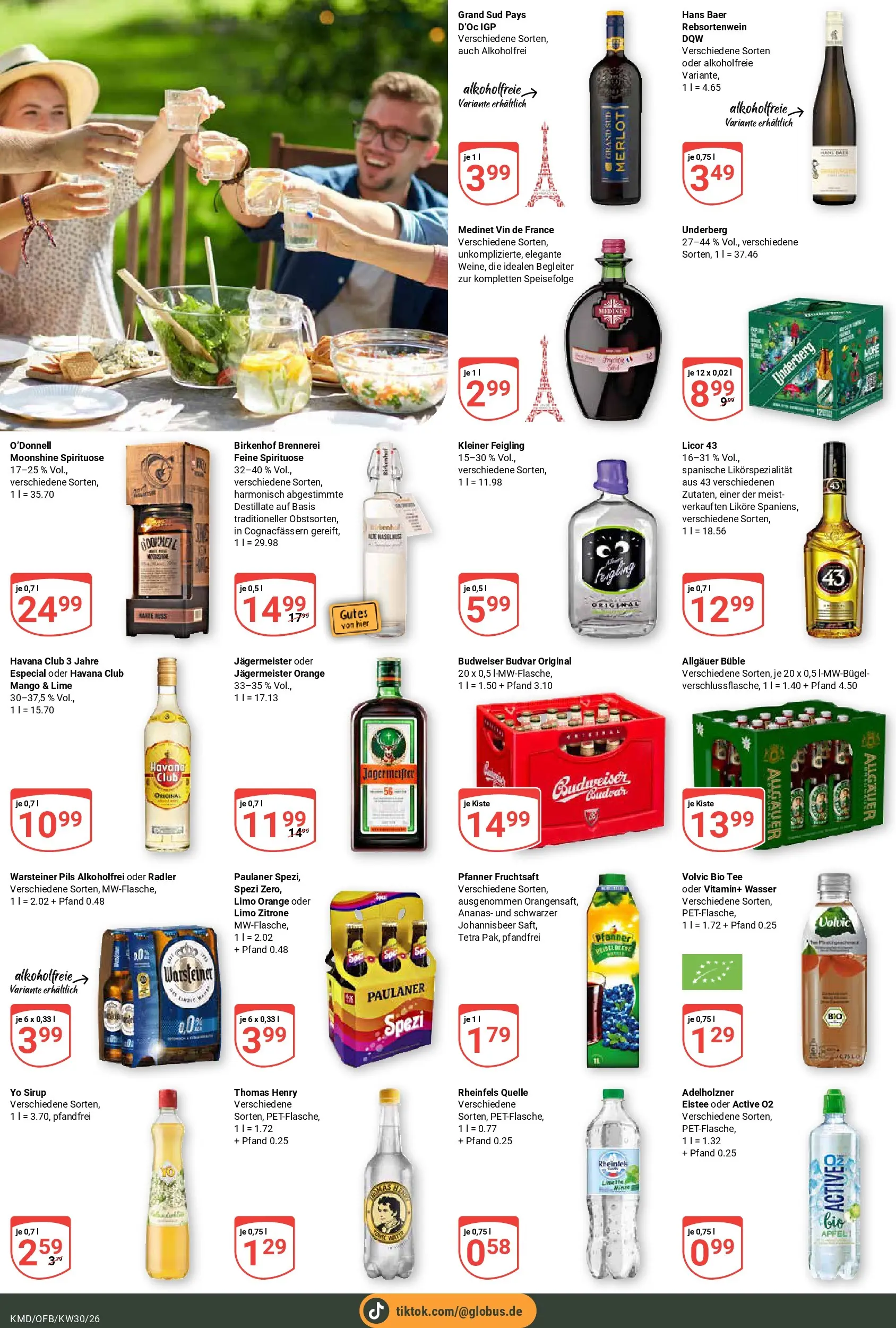 Globus Prospekt Köln (ab 20.07.2026) » Angebote online | Seite: 15 | Produkte: Wasser, Mango, Volvic, Rheinfels quelle