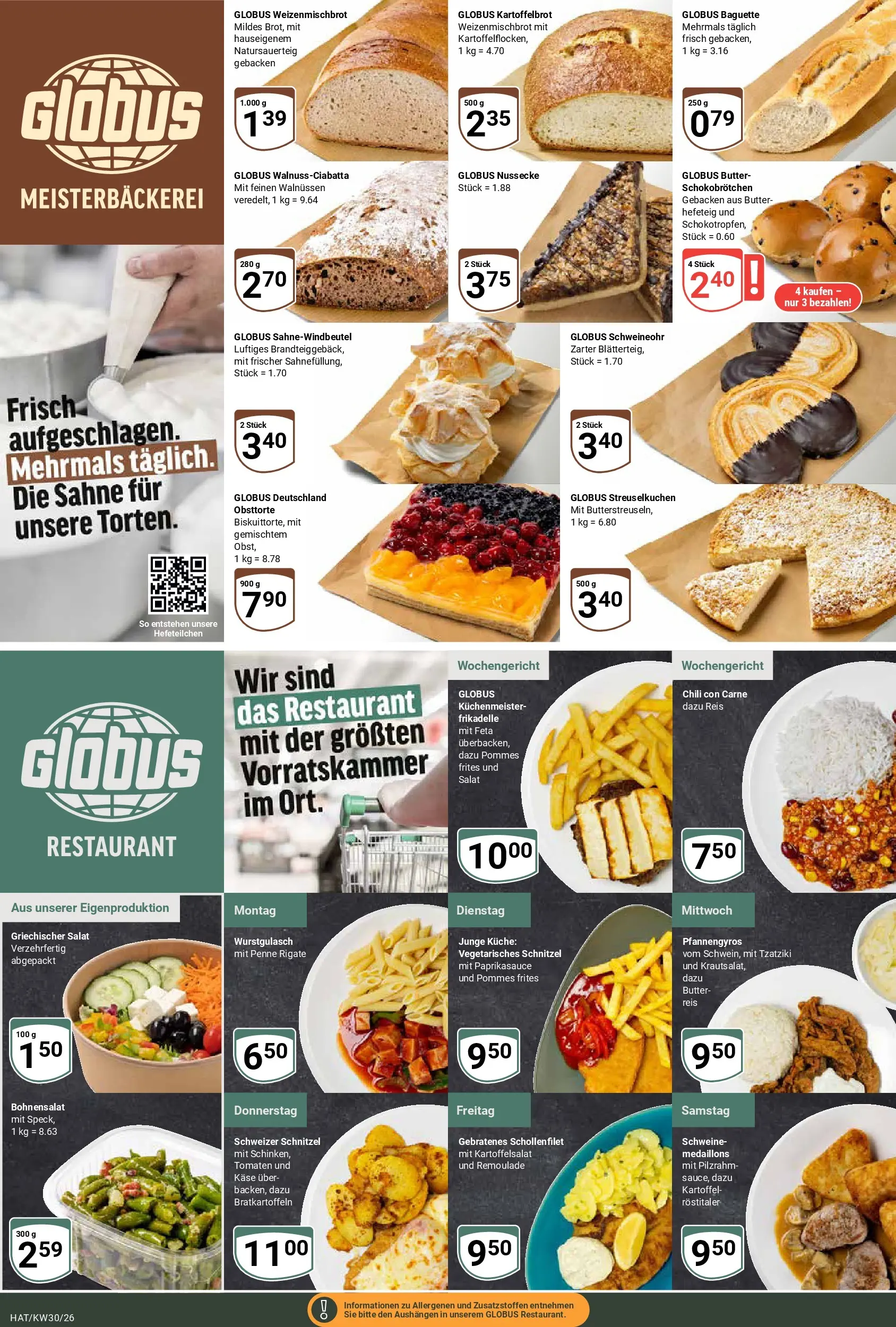 Globus Prospekt Hattersheim (ab 20.07.2026) » Angebote online | Seite: 9 | Produkte: Feta, Käse, Pommes, Reis
