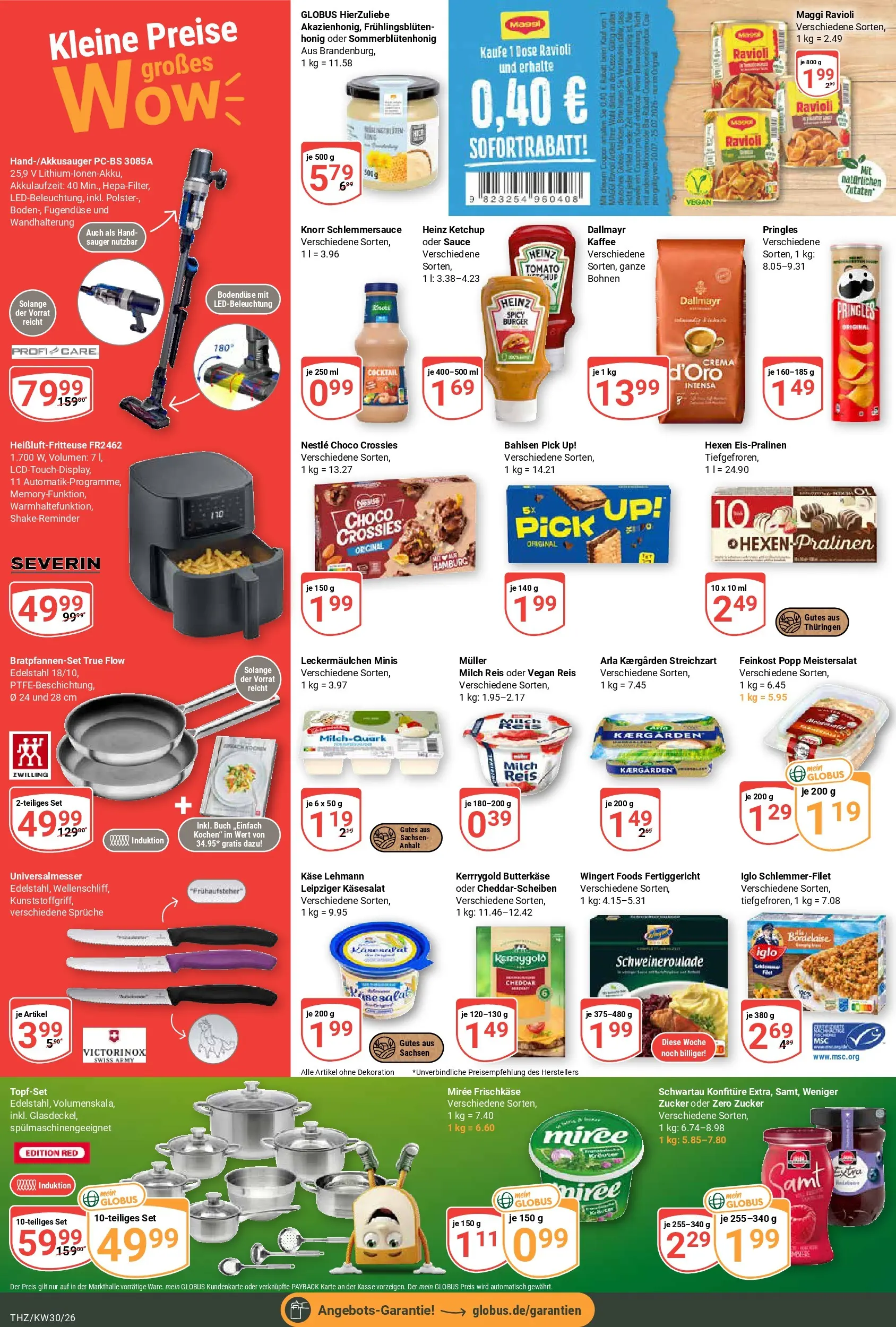 Globus Prospekt Zeitz (ab 20.07.2026) » Angebote online | Seite: 2 | Produkte: Maggi, Milch, Iglo, Burger