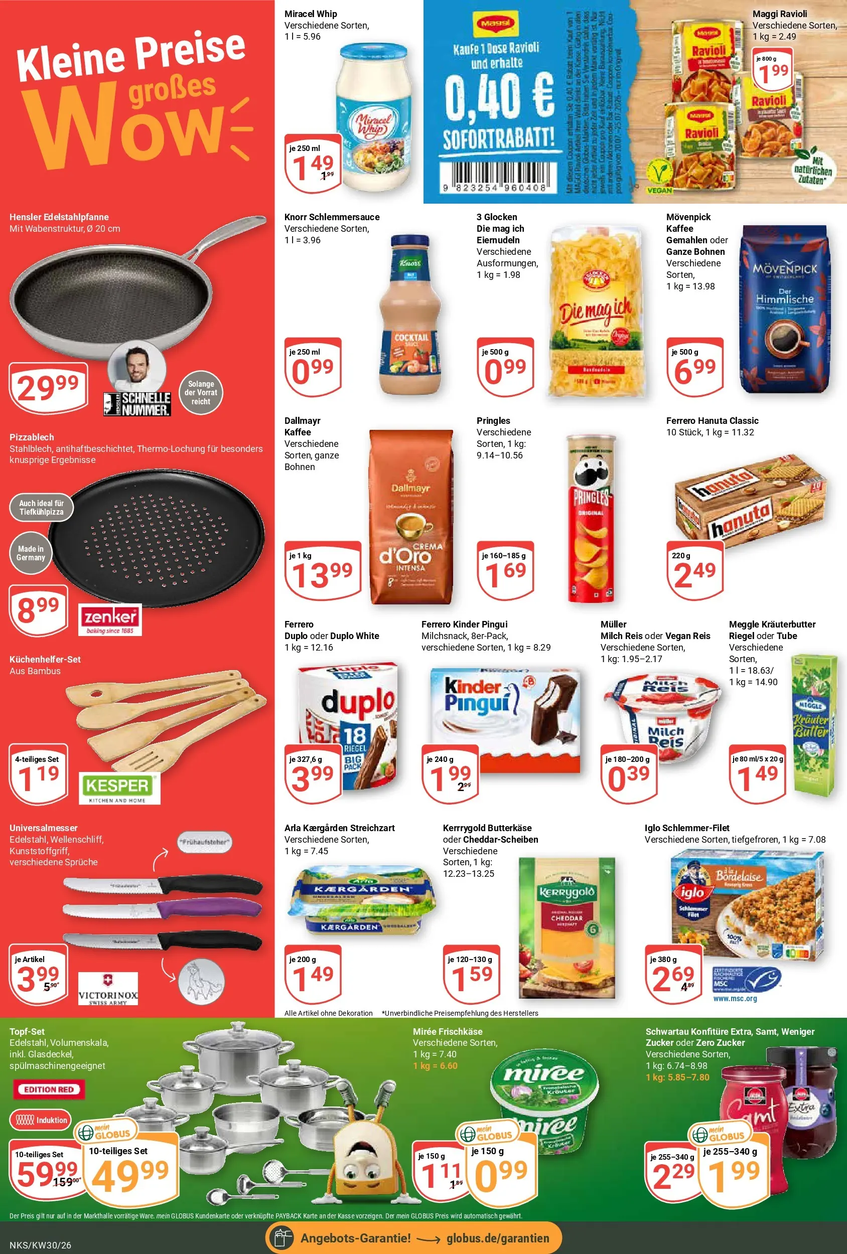 Globus Prospekt Neunkirchen (ab 20.07.2026) » Angebote online | Seite: 2 | Produkte: Maggi, Tiefkühlpizza, Dallmayr, Frischkase