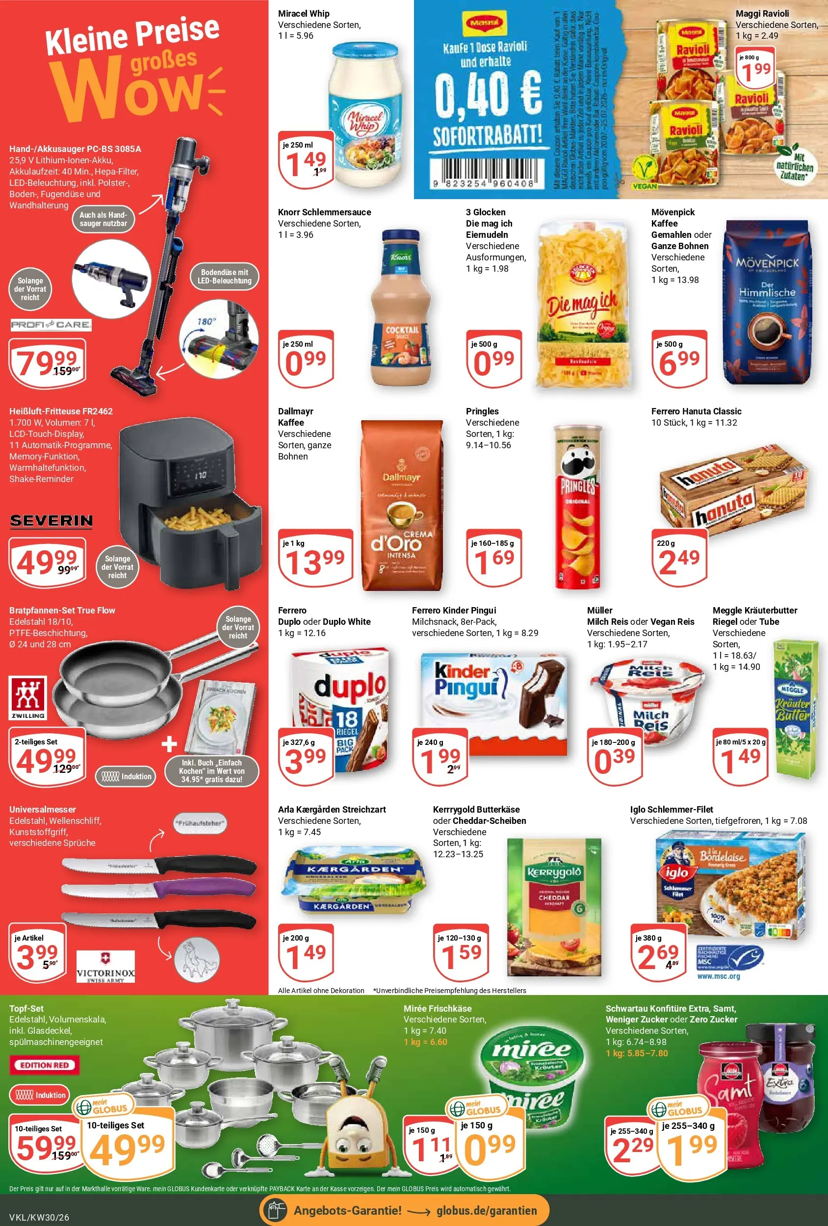 Globus Prospekt Völklingen (ab 20.07.2026) » Angebote online | Seite: 6 | Produkte: Maggi, Milch, Kräuterbutter, Miracel whip