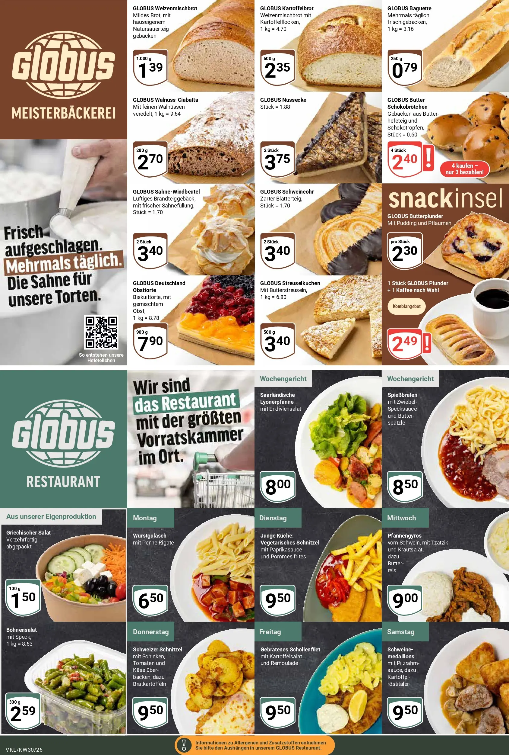 Globus Prospekt Völklingen (ab 20.07.2026) » Angebote online | Seite: 12 | Produkte: Pflaumen, Pommes frites, Pudding, Reis