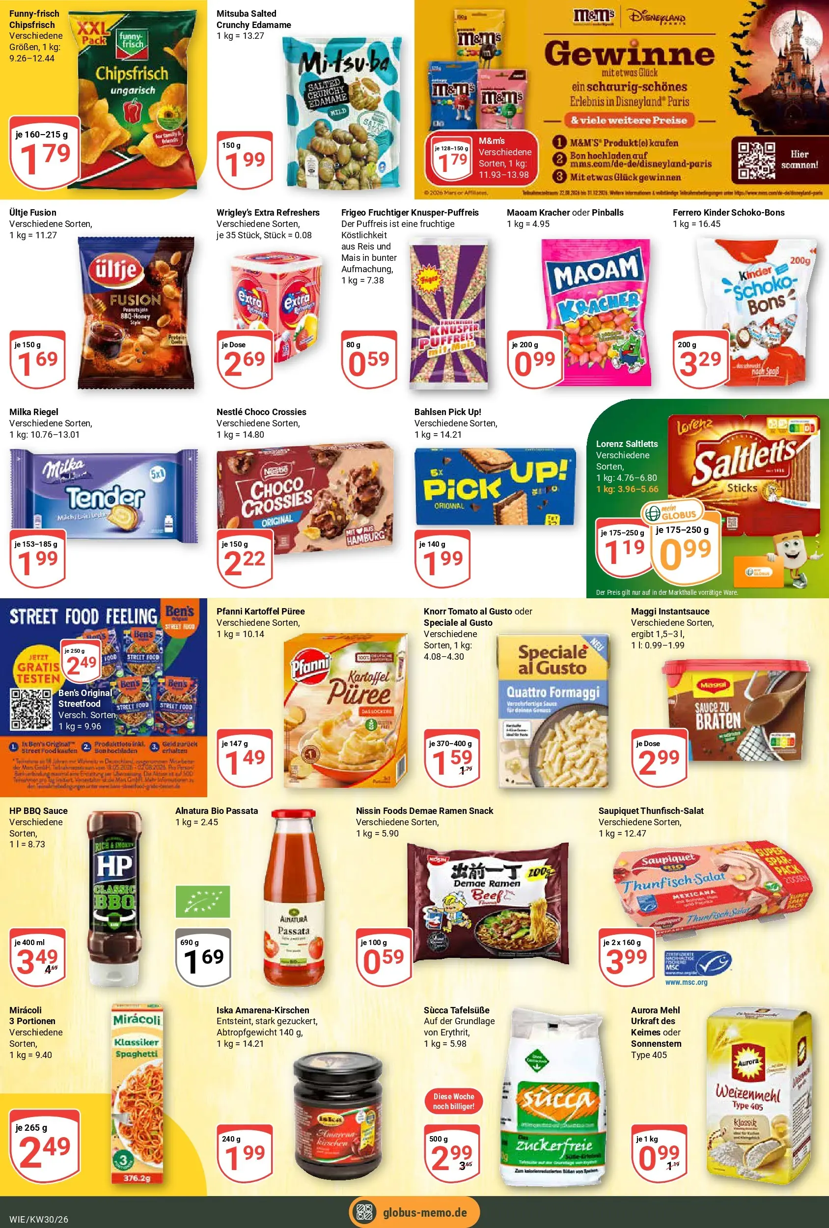 Globus Prospekt Waghäusel (ab 20.07.2026) » Angebote online | Seite: 15 | Produkte: HP, Mehl, Weizenmehl, Reis